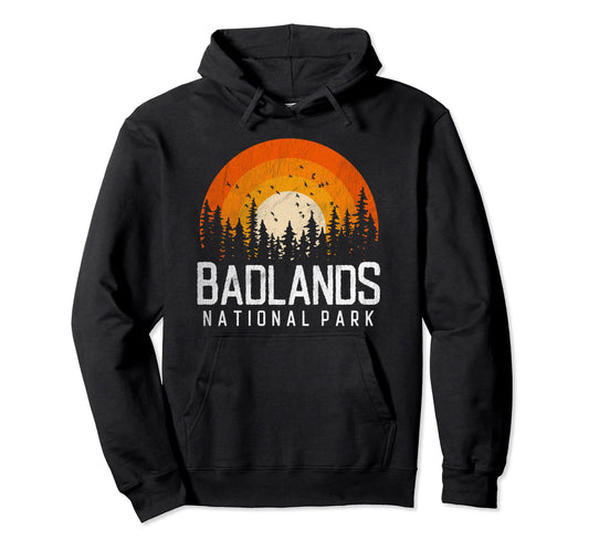 Badlands Us National Park South Hoodie - Casual Everyday Wear for Adults - T-Shirt, Sweatshirt, Hoodie