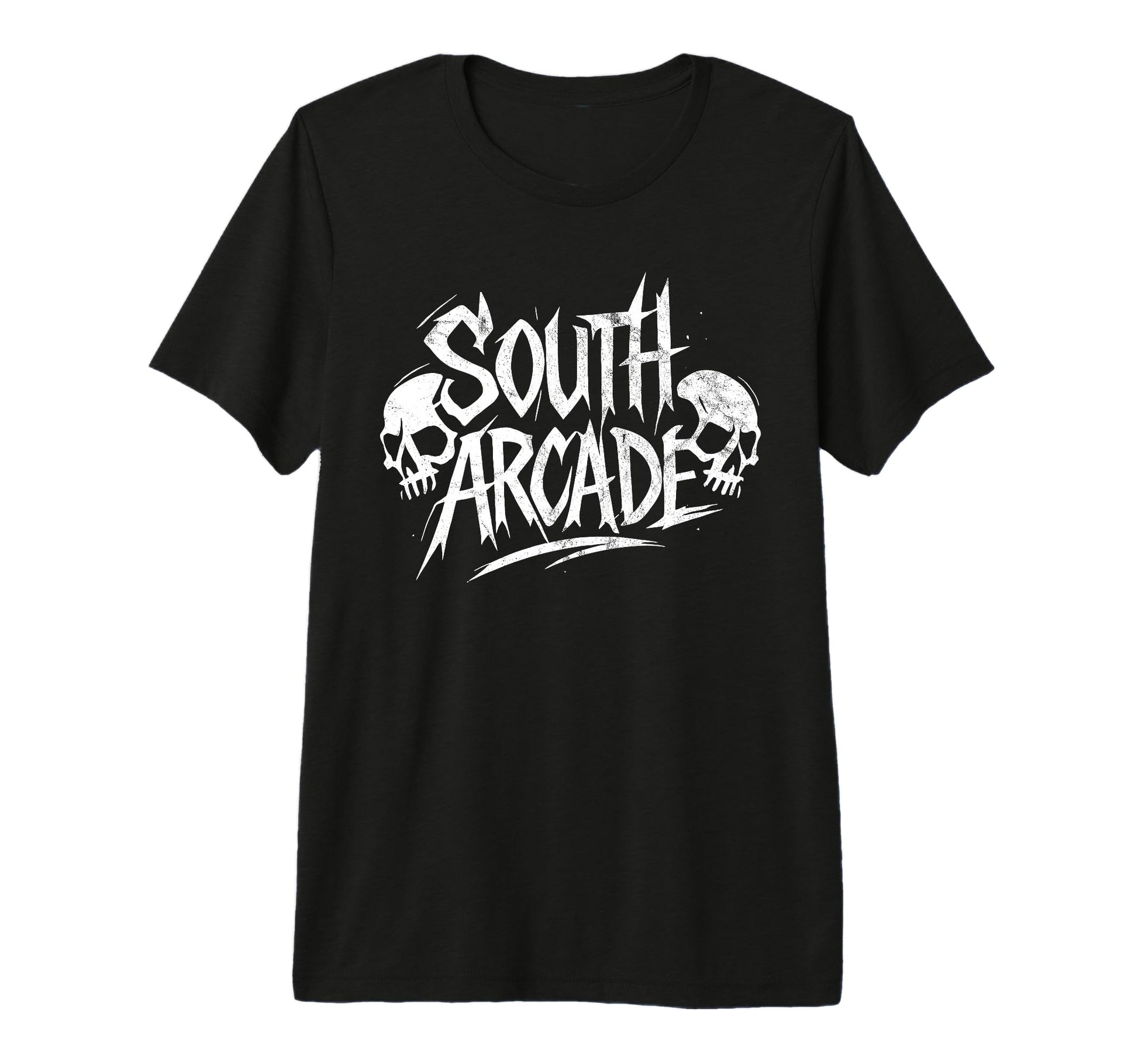 From South Arcade Y2Kcore Tri Blend T-Shirt - Unique Graphic Unisex - T-Shirt, Sweatshirt, Hoodie