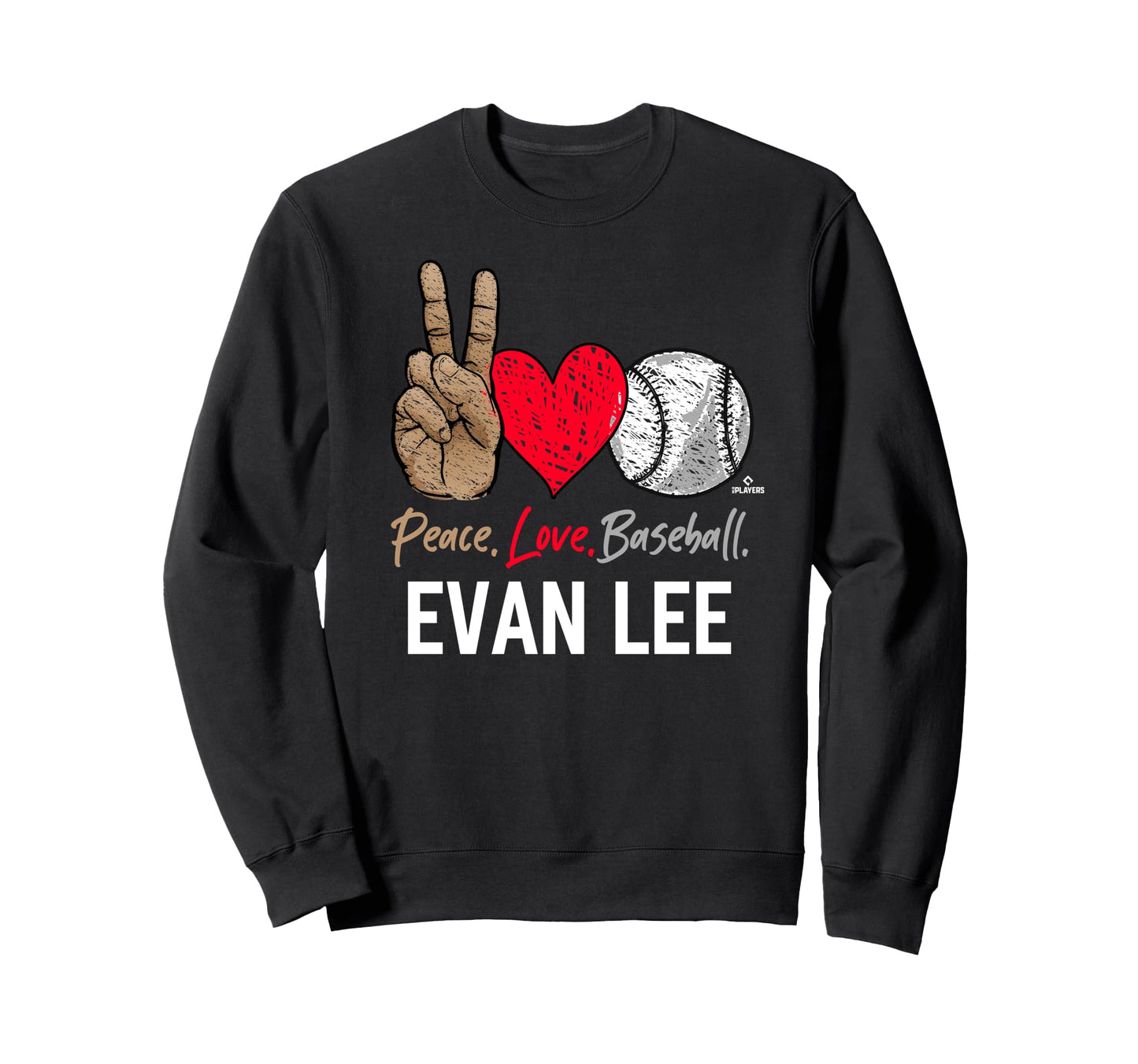 Peace Love Evan Lee Prospect Sweatshirt - Unique Graphic for Adults - T-Shirt, Sweatshirt, Hoodie