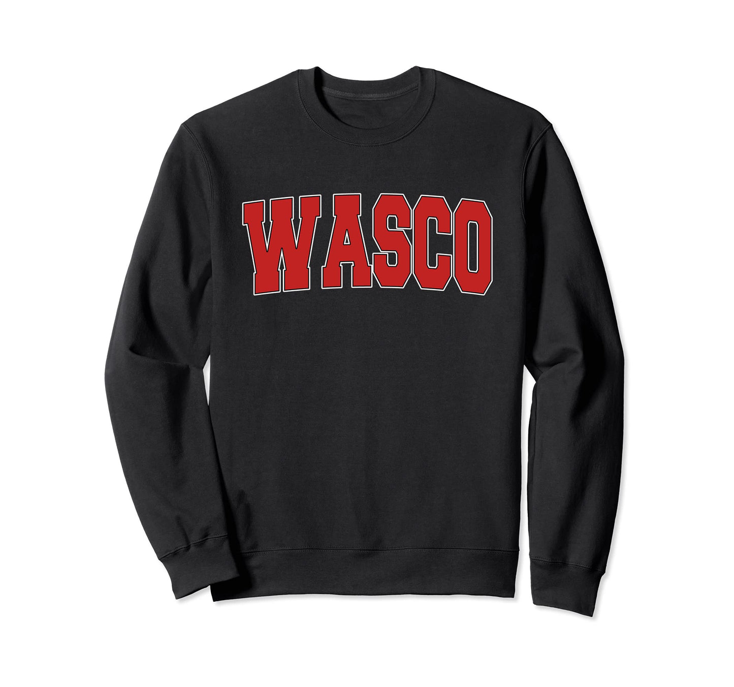 Wasco Ca California Varsity Usa Sweatshirt - Casual Everyday Wear Unisex - T-Shirt, Sweatshirt, Hoodie