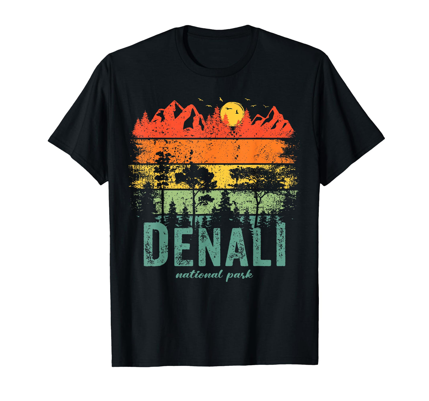 Denali National Park Us Denali T-Shirt - Casual Everyday Wear Men Women - T-Shirt, Sweatshirt, Hoodie