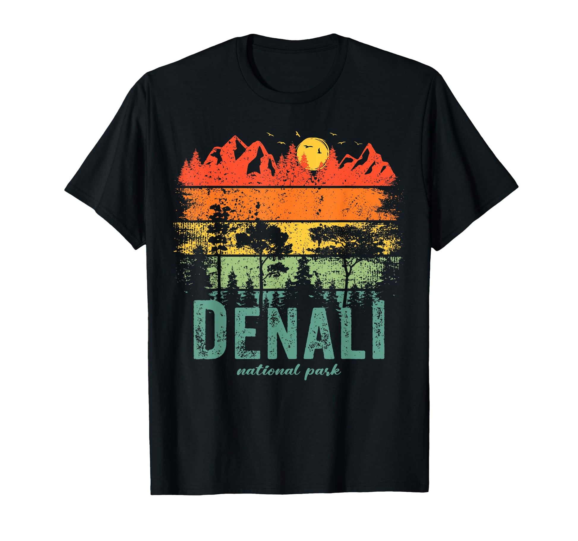 Denali National Park Us Denali T-Shirt - Casual Everyday Wear Men Women - T-Shirt, Sweatshirt, Hoodie