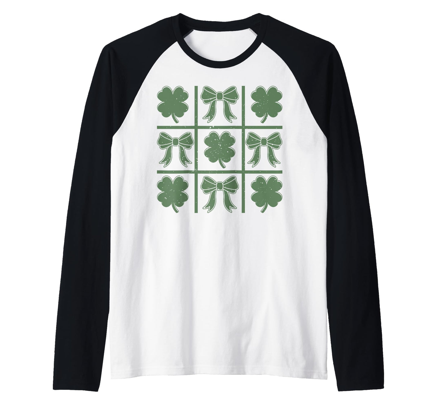 Shamrock Green Bow Saint Patrick Hoodie - Casual Everyday Wear for Adults - T-Shirt, Sweatshirt, Hoodie