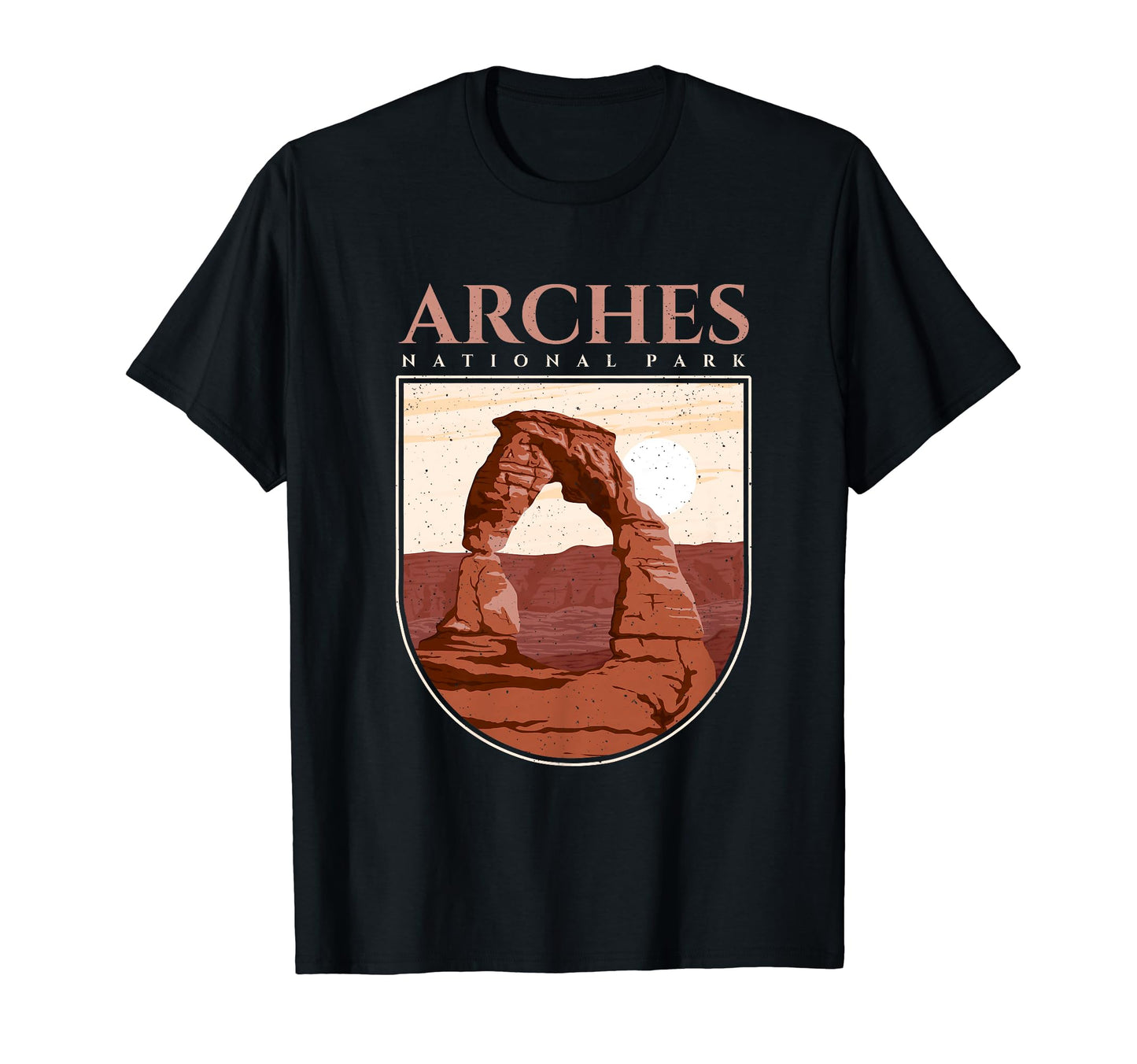 Arches National Park Hiking Camping Utah T-Shirt - Graphic Print Unisex - T-Shirt, Sweatshirt, Hoodie