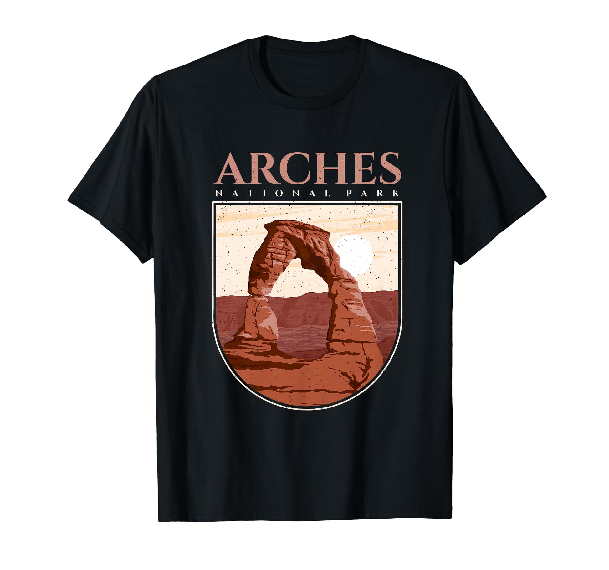 Arches National Park Hiking Camping Utah T-Shirt - Graphic Print Unisex - T-Shirt, Sweatshirt, Hoodie