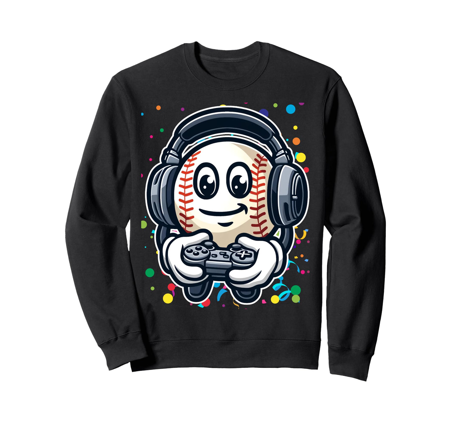 Birthday Baseball Birthday Baseball Sweatshirt - Novelty Apparel Unisex - T-Shirt, Sweatshirt, Hoodie