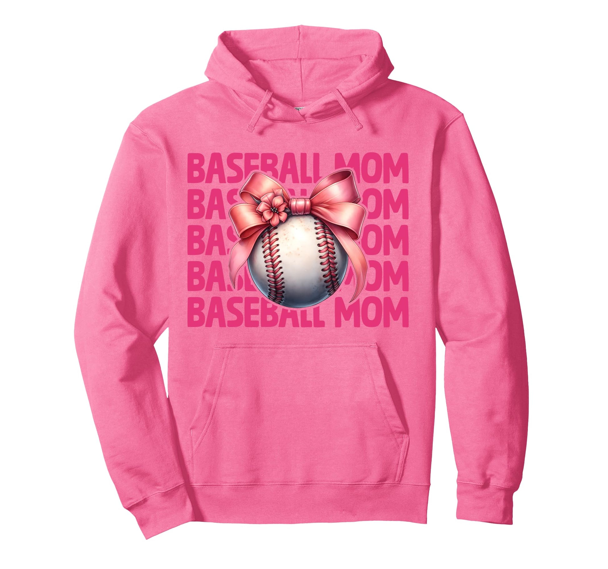 Baseball Mom Baseball Mama Mothers Day Hoodie - Minimalist Print Unisex - T-Shirt, Sweatshirt, Hoodie