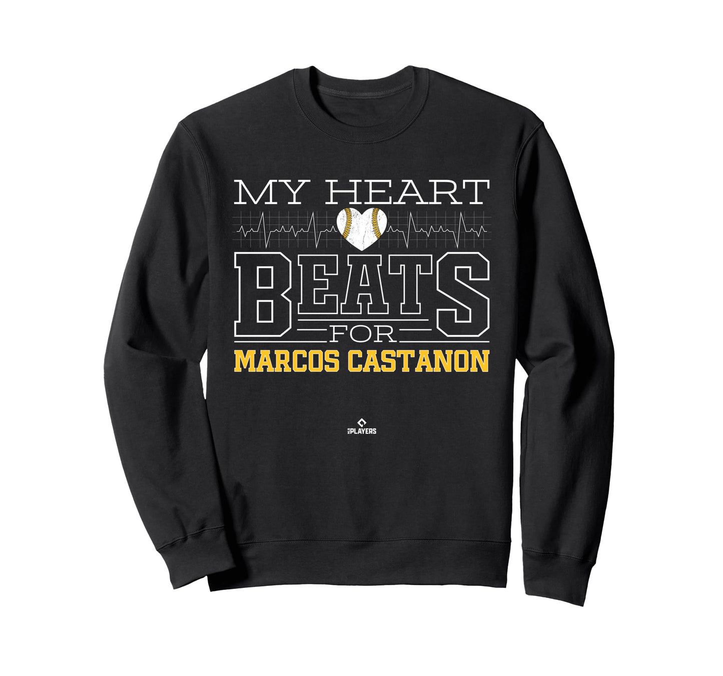 My Heart Beats Marcos Castanon Sweatshirt - Casual Everyday Wear Men Women - T-Shirt, Sweatshirt, Hoodie