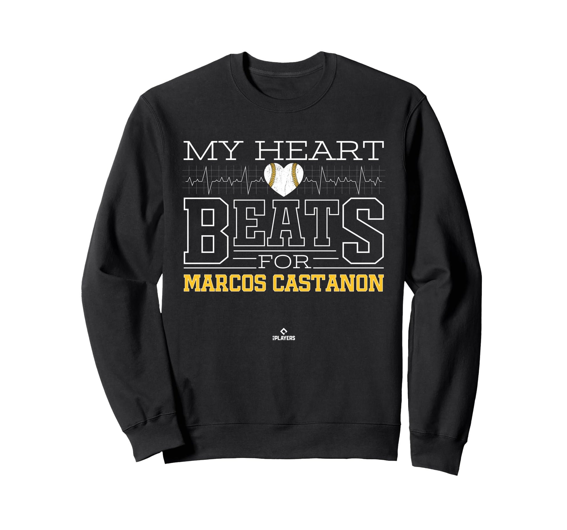 My Heart Beats Marcos Castanon Sweatshirt - Casual Everyday Wear Men Women - T-Shirt, Sweatshirt, Hoodie