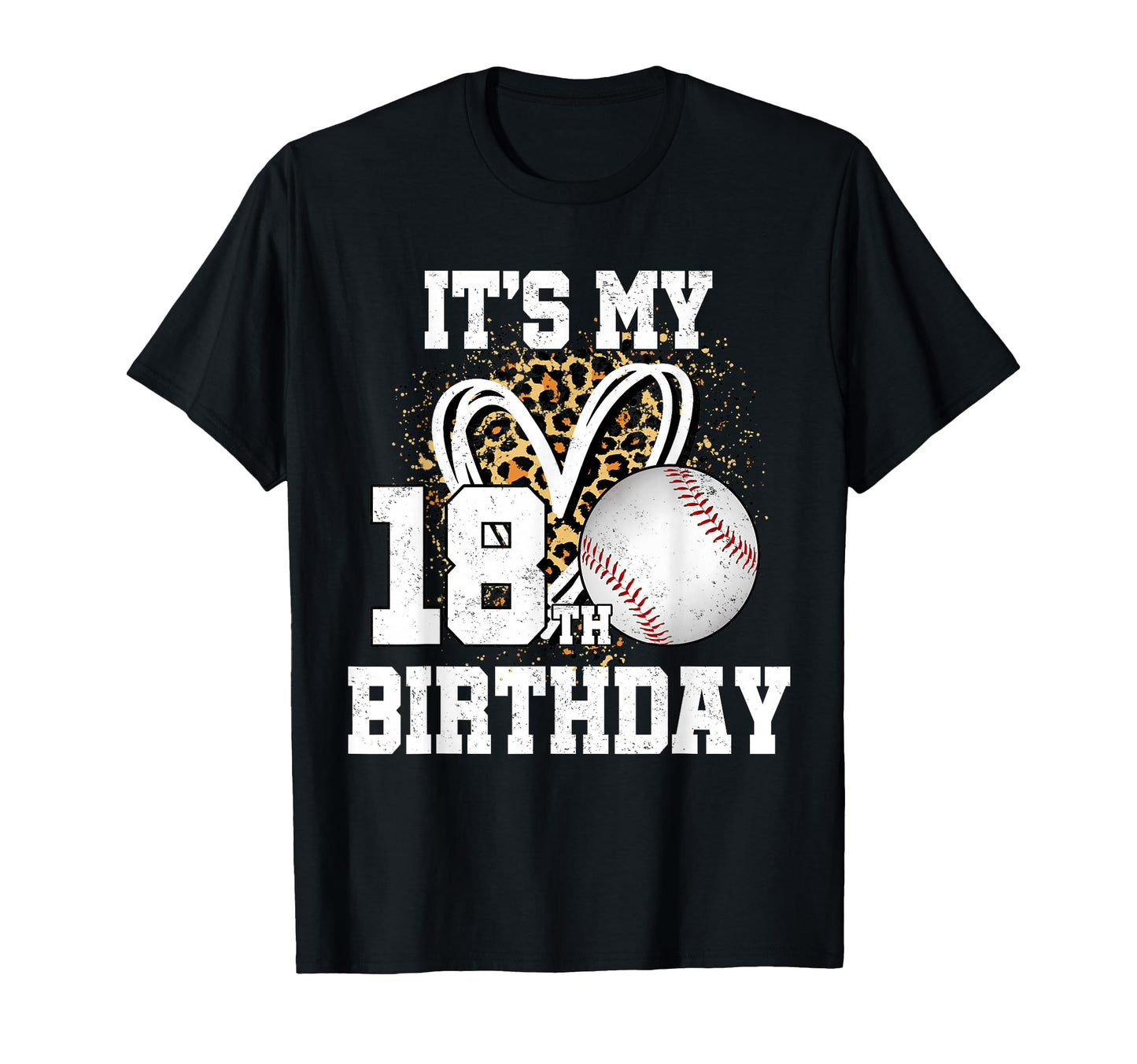 Its My 18Th Birthday Baseball 18 T-Shirt - Minimalist Print for Adults - T-Shirt, Sweatshirt, Hoodie