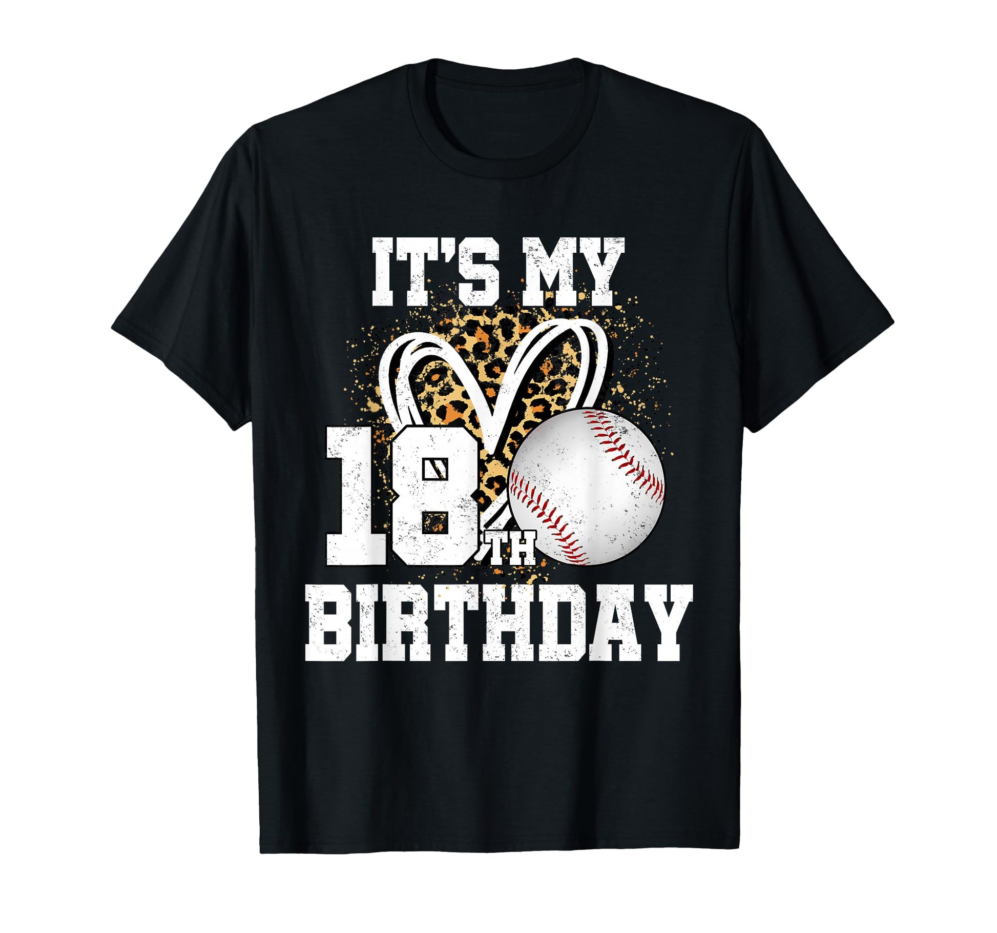 Its My 18Th Birthday Baseball 18 T-Shirt - Minimalist Print for Adults - T-Shirt, Sweatshirt, Hoodie