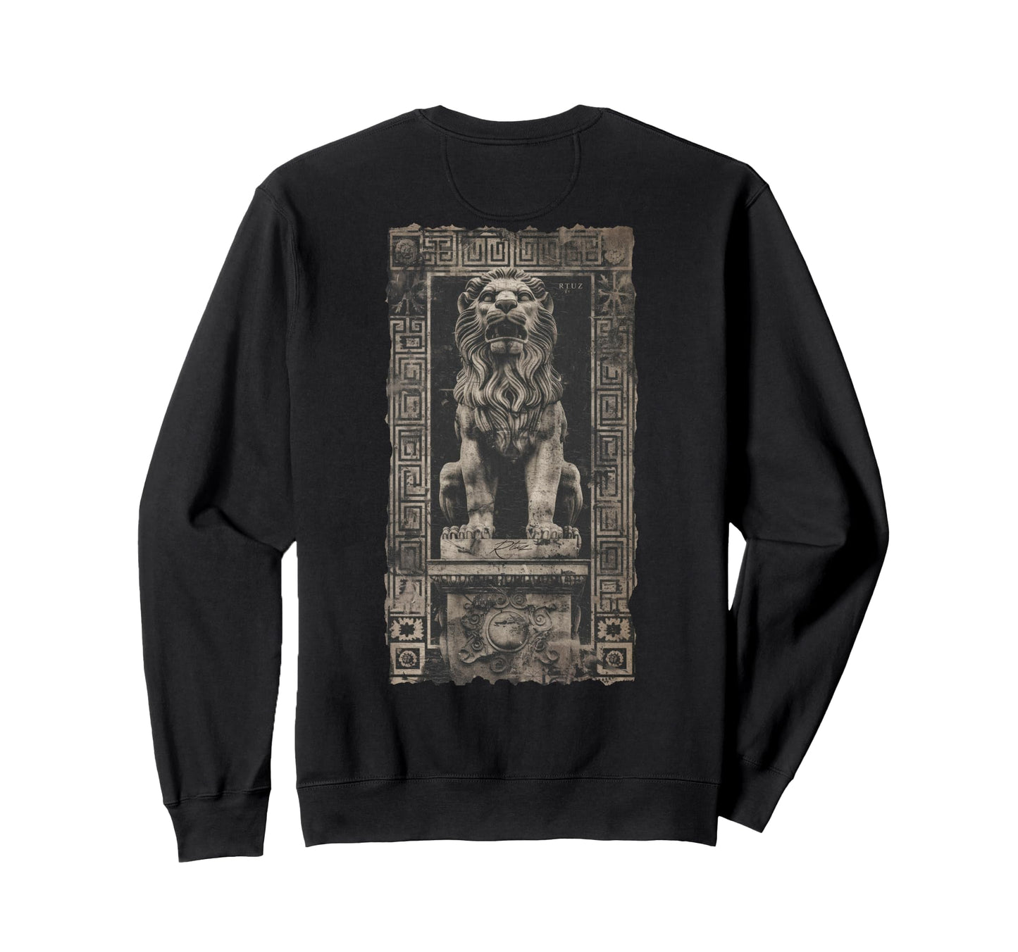 Y2K Back Streetwear Lion Sweatshirt - Custom Art Print for Adults - T-Shirt, Sweatshirt, Hoodie