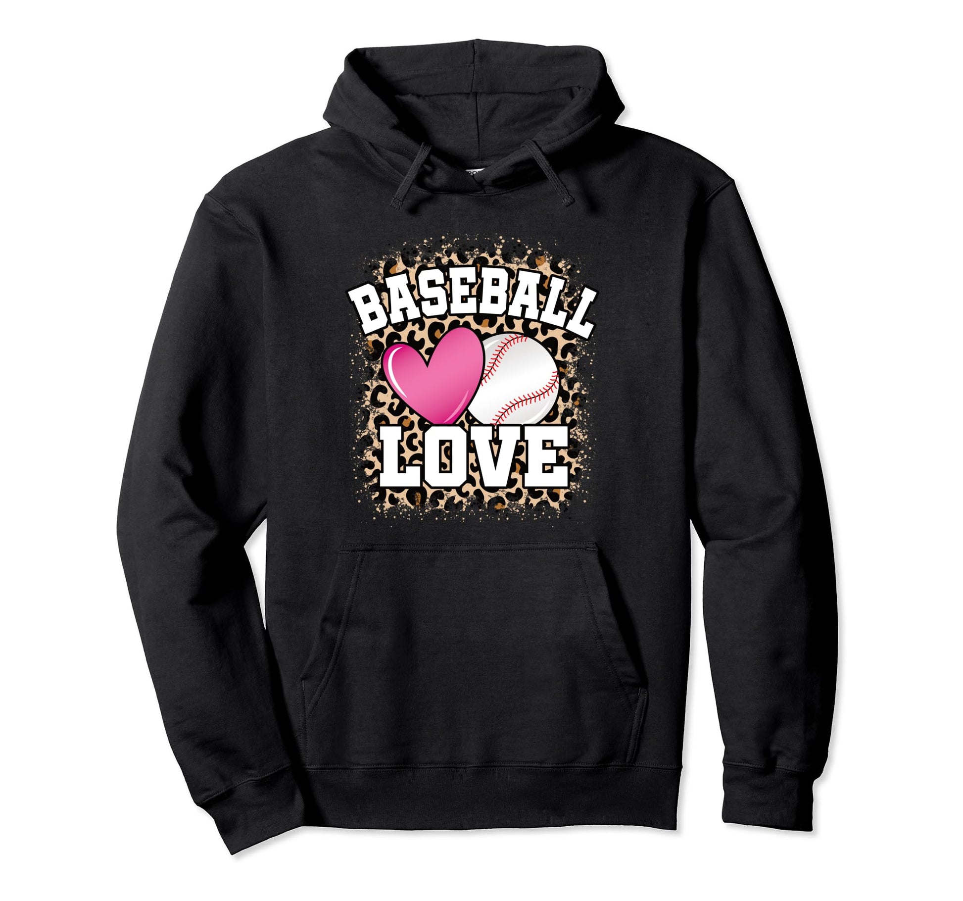 Baseball Love Baseball Lover Hoodie - Graphic Print for Adults - T-Shirt, Sweatshirt, Hoodie