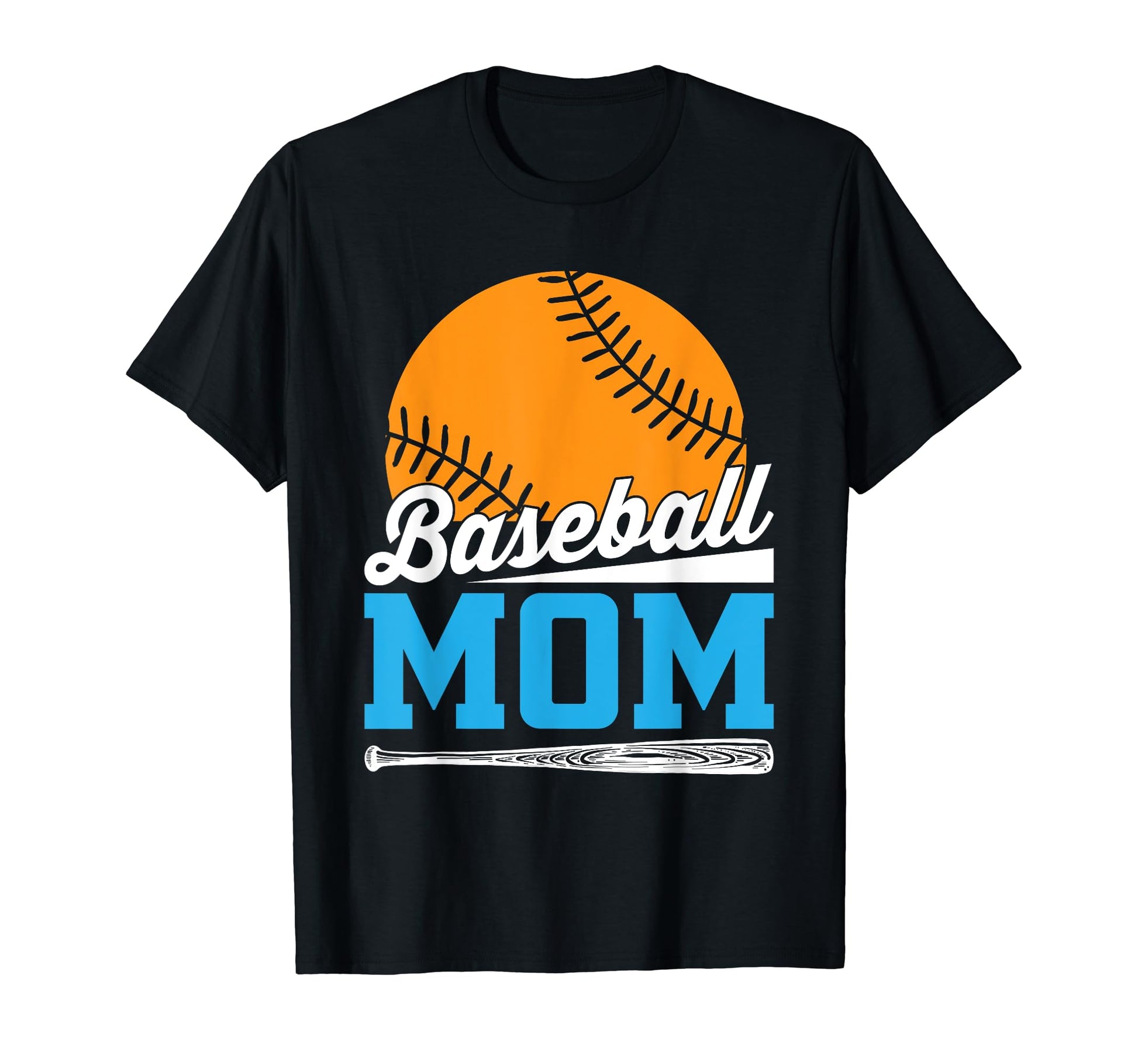 Baseball Mom Leopard Baseball Mama Mothers T-Shirt - Trendy Graphic Unisex - T-Shirt, Sweatshirt, Hoodie