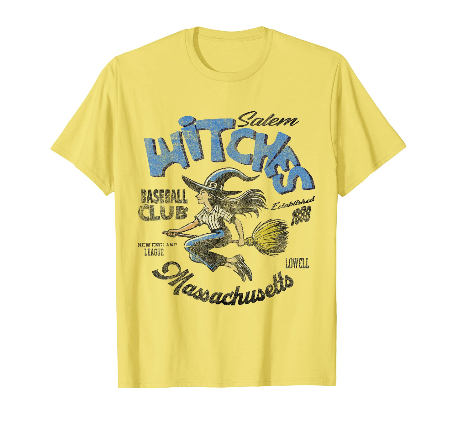 Salem Witches Minor League Baseball T-Shirt - Trendy Graphic Men Women - T-Shirt, Sweatshirt, Hoodie