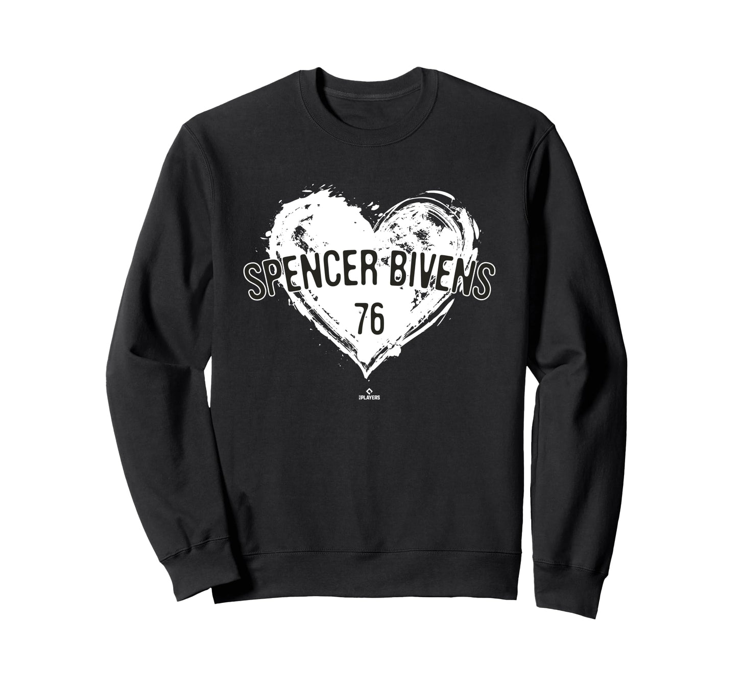 Distressed Heart Spencer Bivens Sweatshirt - Aesthetic Graphic Men Women - T-Shirt, Sweatshirt, Hoodie