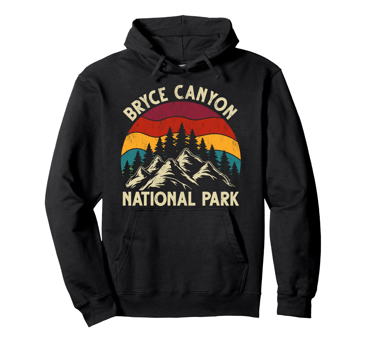 Bryce Canyon National Park Hoodie - Minimalist Print Men Women - T-Shirt, Sweatshirt, Hoodie