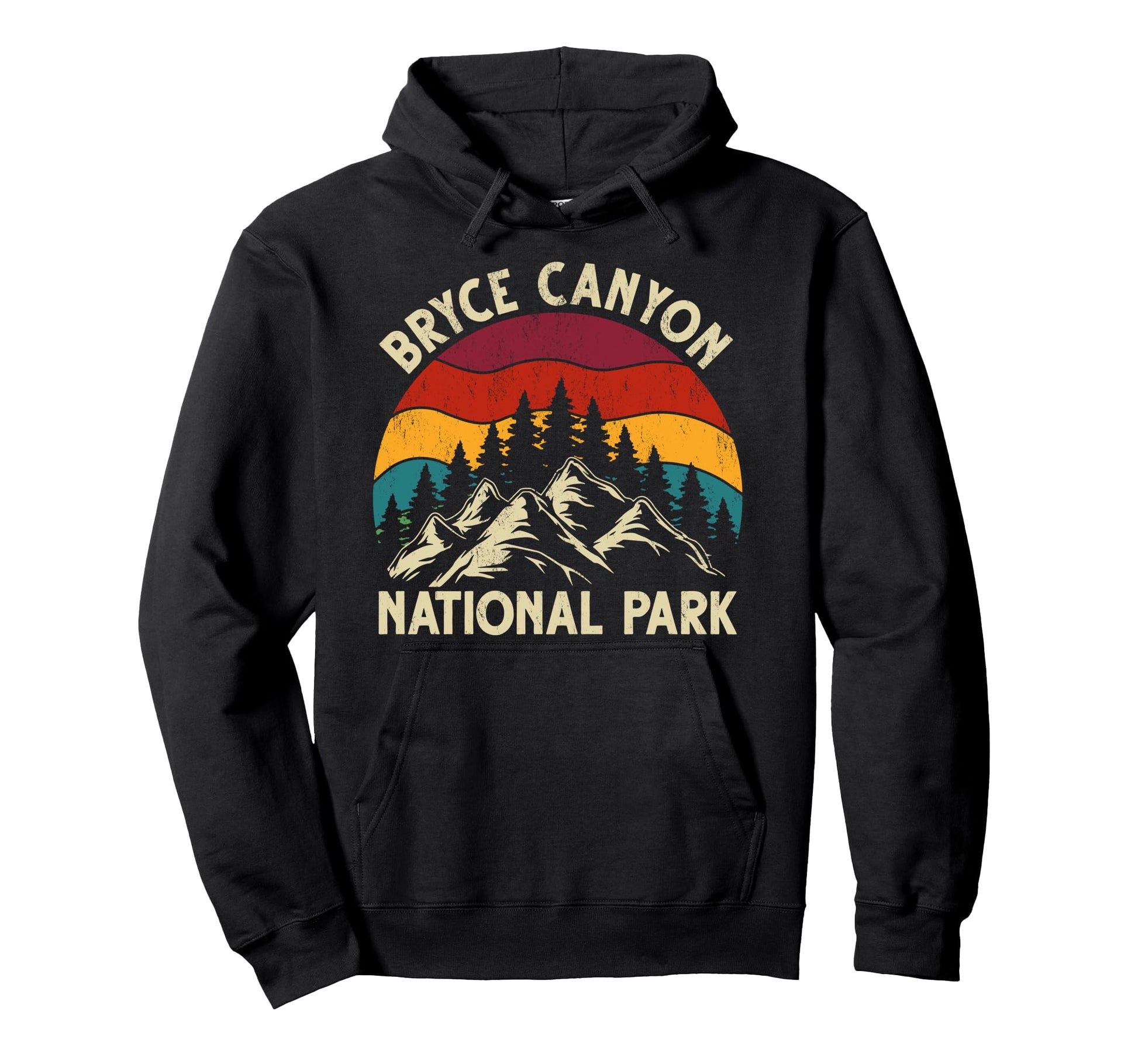Bryce Canyon National Park Hoodie - Minimalist Print Men Women - T-Shirt, Sweatshirt, Hoodie