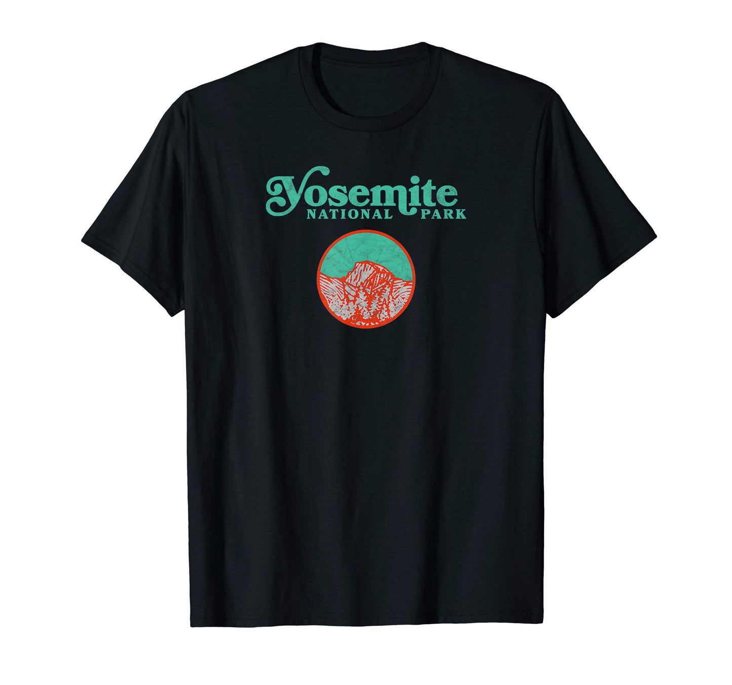 Yosemite National Park 80S Color T-Shirt - Trendy Graphic Men Women - T-Shirt, Sweatshirt, Hoodie