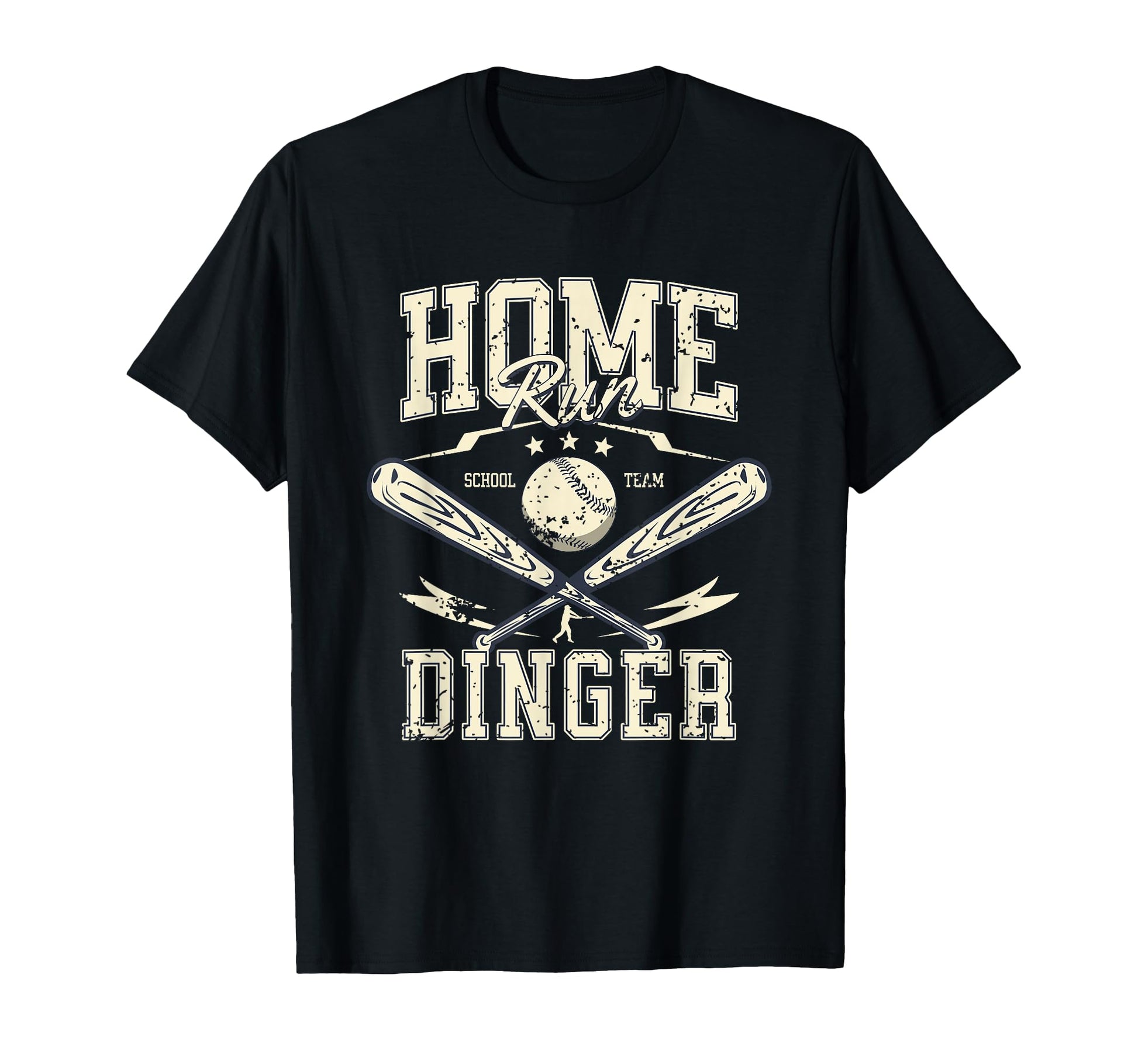 Baseball Player S Batter Dinger S Homerun T-Shirt - Trendy Graphic Unisex - T-Shirt, Sweatshirt, Hoodie