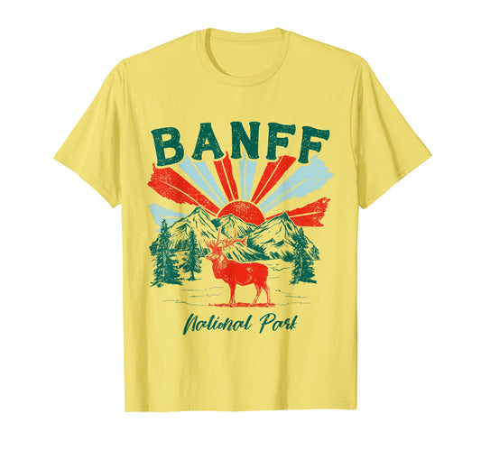 Banff Canadian National Park T-Shirt - Streetwear Style for Adults - T-Shirt, Sweatshirt, Hoodie
