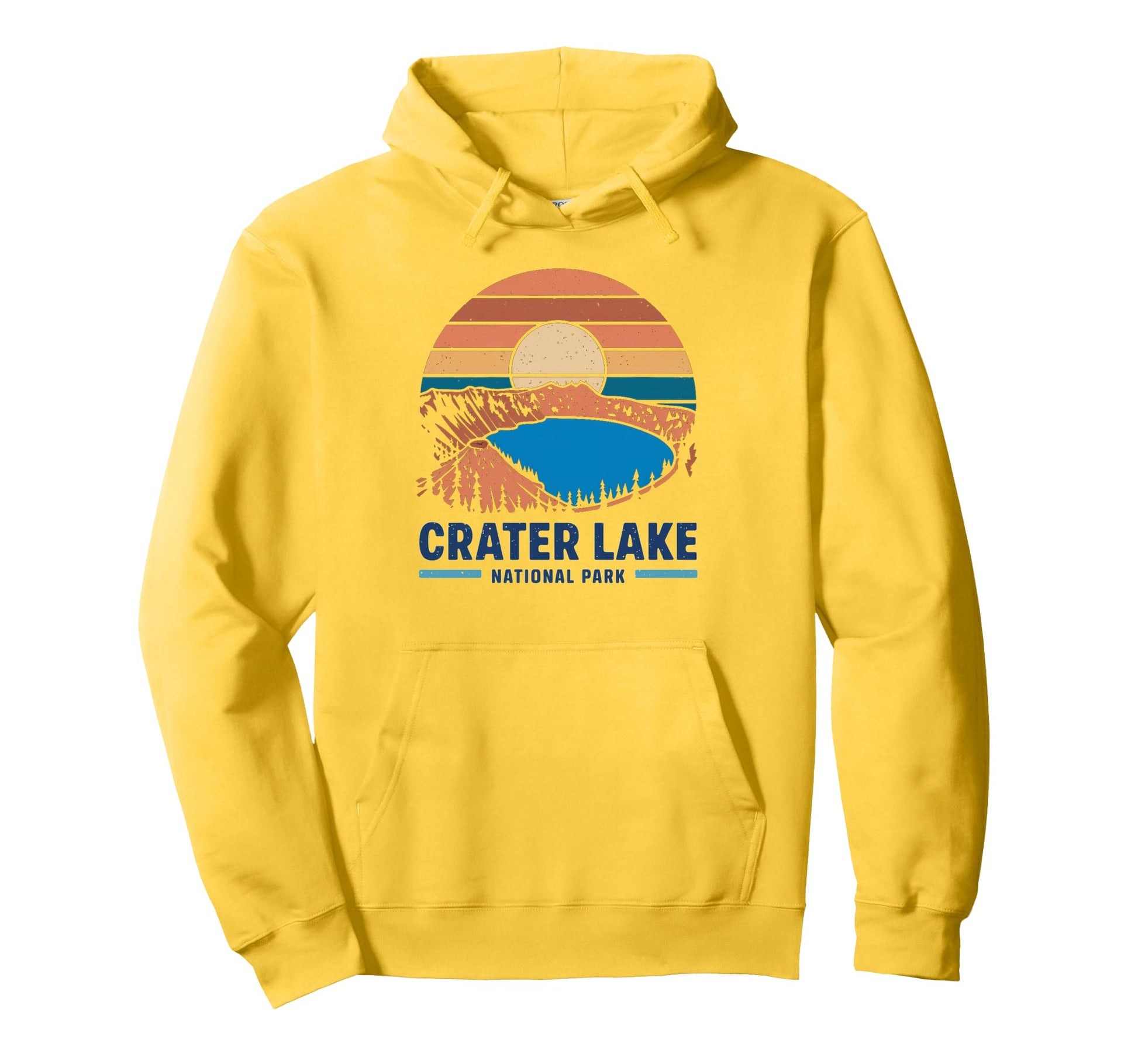 Crater Lake National Park Oregon Hiking Hoodie - Novelty Apparel Unisex - T-Shirt, Sweatshirt, Hoodie