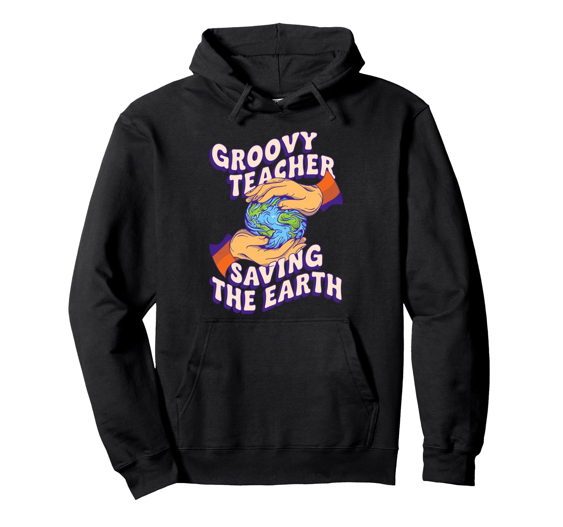 Wavy Teacher Earth Savior Hoodie - Unique Graphic for Adults - T-Shirt, Sweatshirt, Hoodie