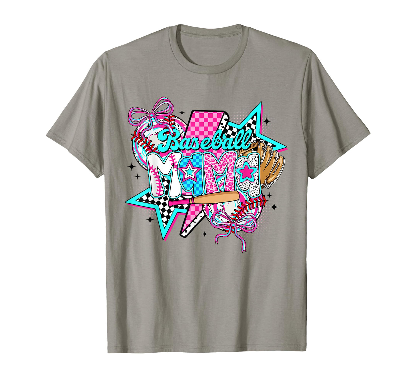 Baseball Mama Baseball Lovers T-Shirt - Fun Novelty Design for Adults - T-Shirt, Sweatshirt, Hoodie
