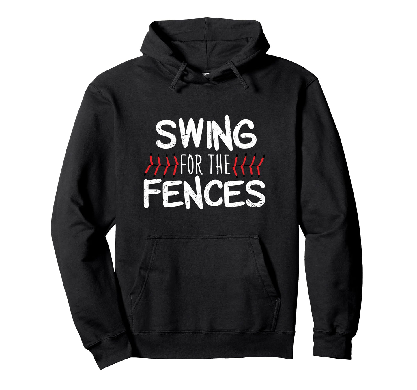 Swing Fences Baseball Softball Mom Hoodie - Aesthetic Graphic Men Women - T-Shirt, Sweatshirt, Hoodie