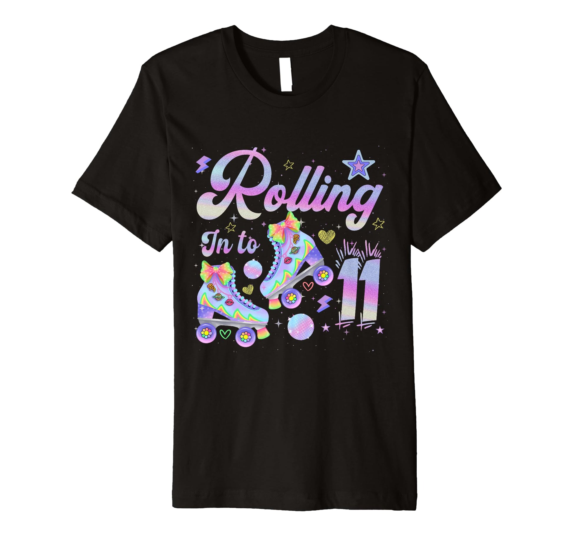 Rolling To 11 Years Old Roller T-Shirt - Casual Everyday Wear for Adults - T-Shirt, Sweatshirt, Hoodie