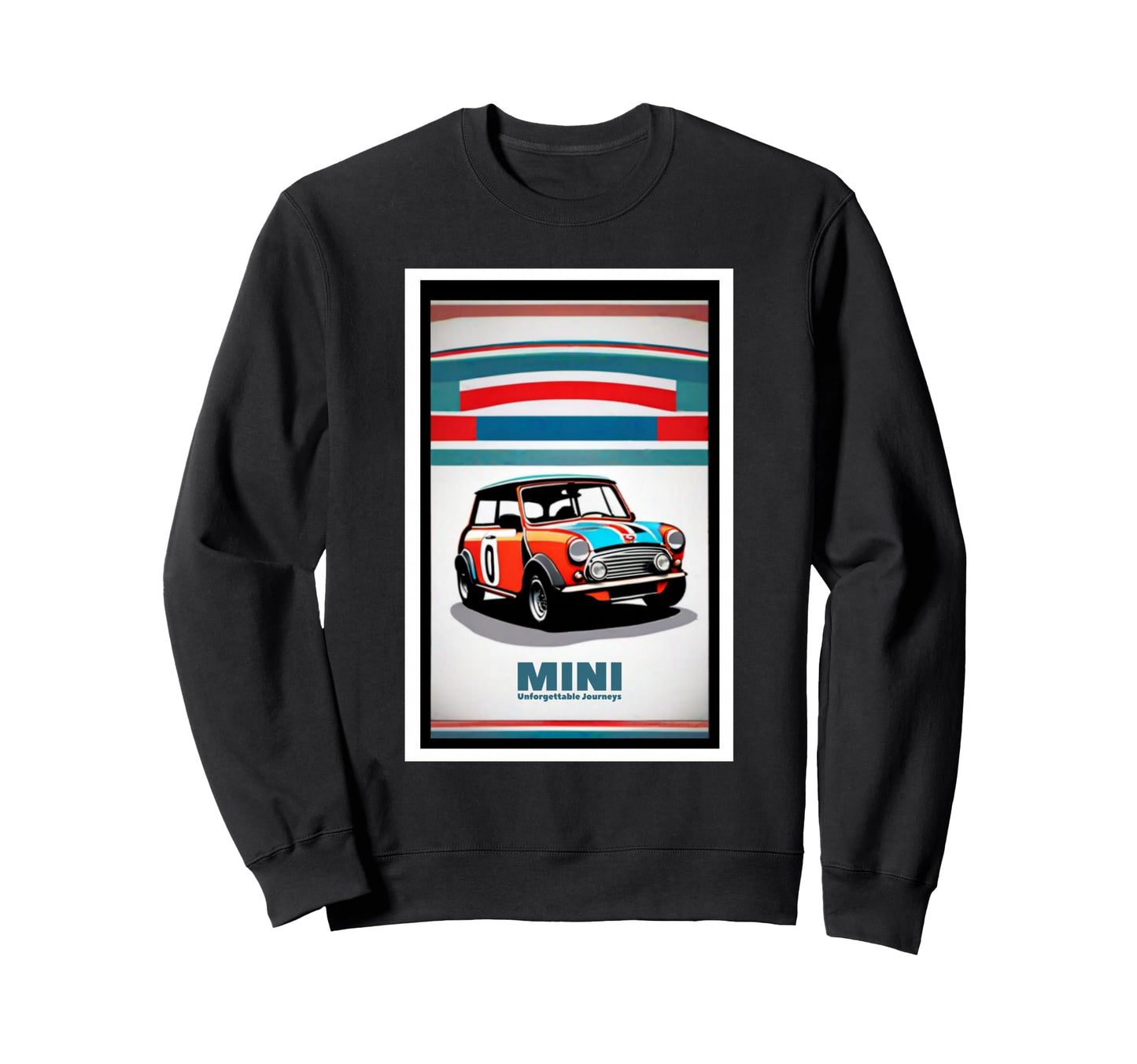 Racing Mini Sweatshirt - Streetwear Style Men Women - T-Shirt, Sweatshirt, Hoodie