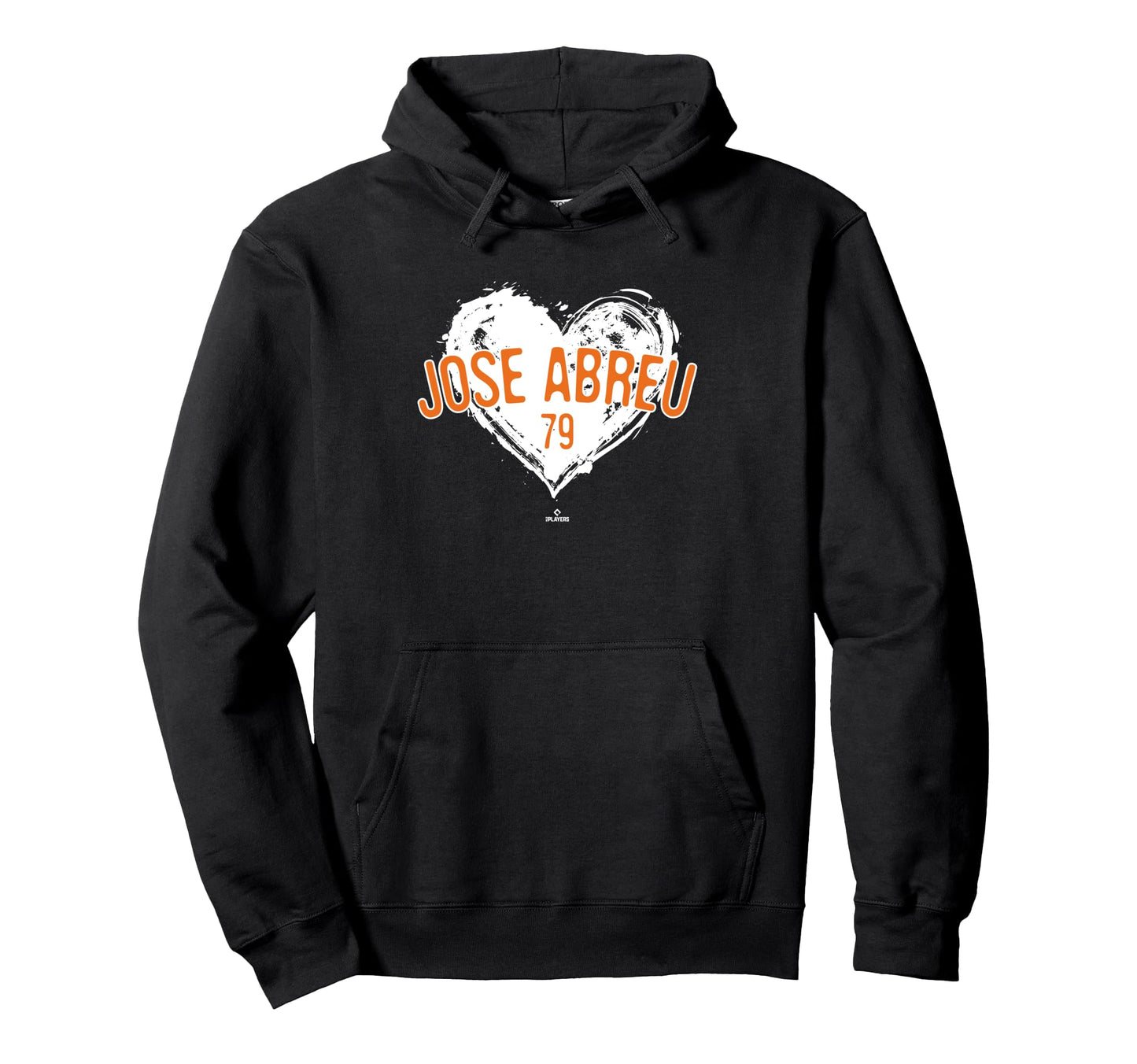 Distressed Heart Jos Abreu Houston Hoodie - Fun Novelty Design Men Women - T-Shirt, Sweatshirt, Hoodie