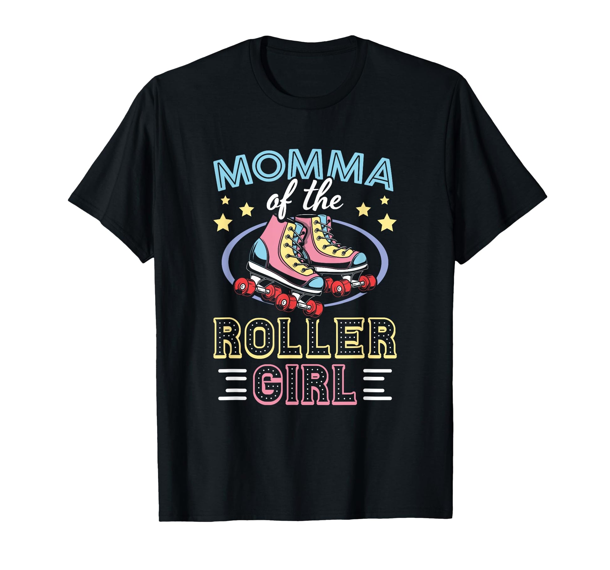 Momma Roller Skates Mom Roller Skating T-Shirt - Minimalist Print Unisex - T-Shirt, Sweatshirt, Hoodie