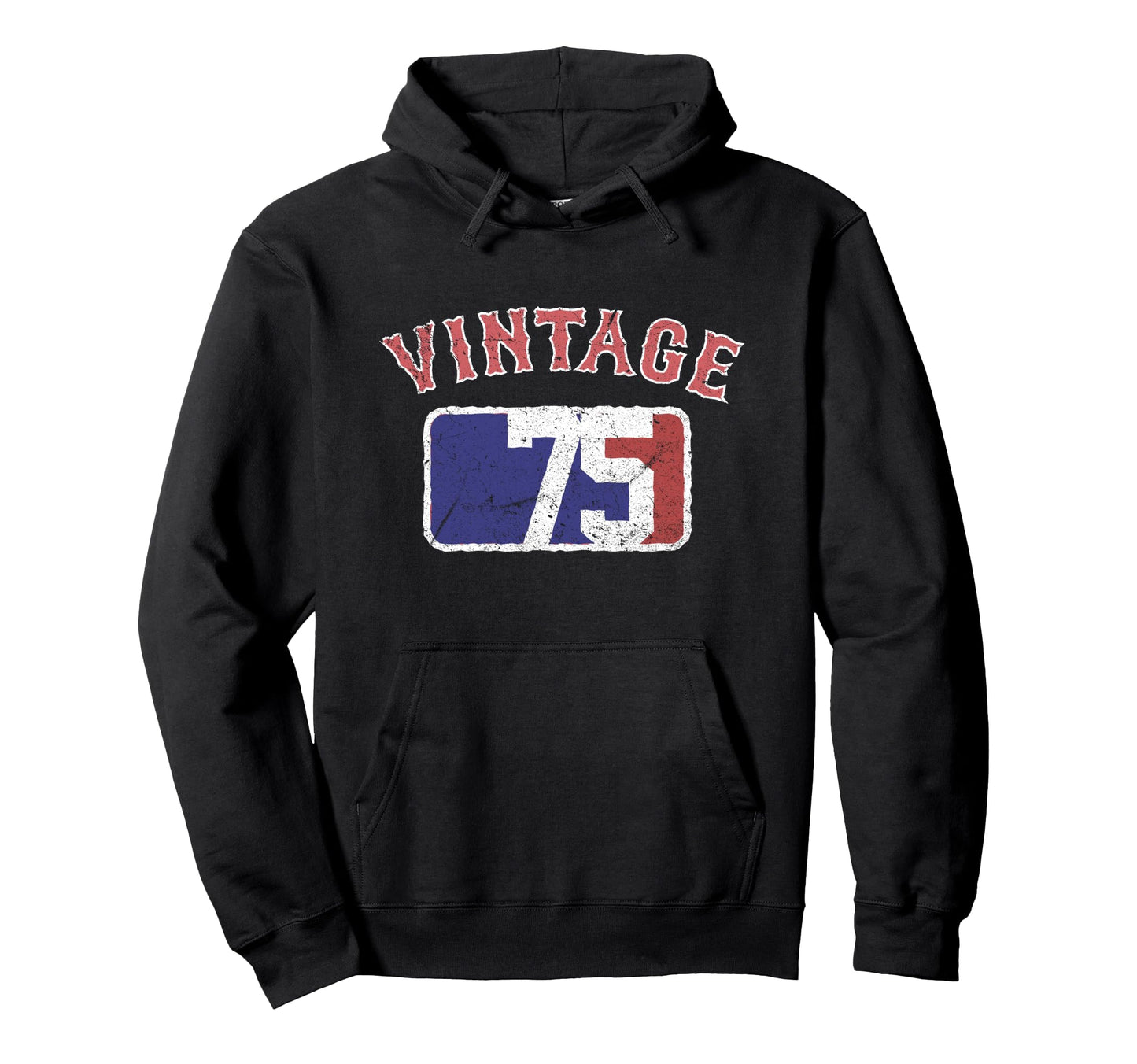 Baseball 1975 50Th Birthday Gift Hoodie - Graphic Print for Adults - T-Shirt, Sweatshirt, Hoodie