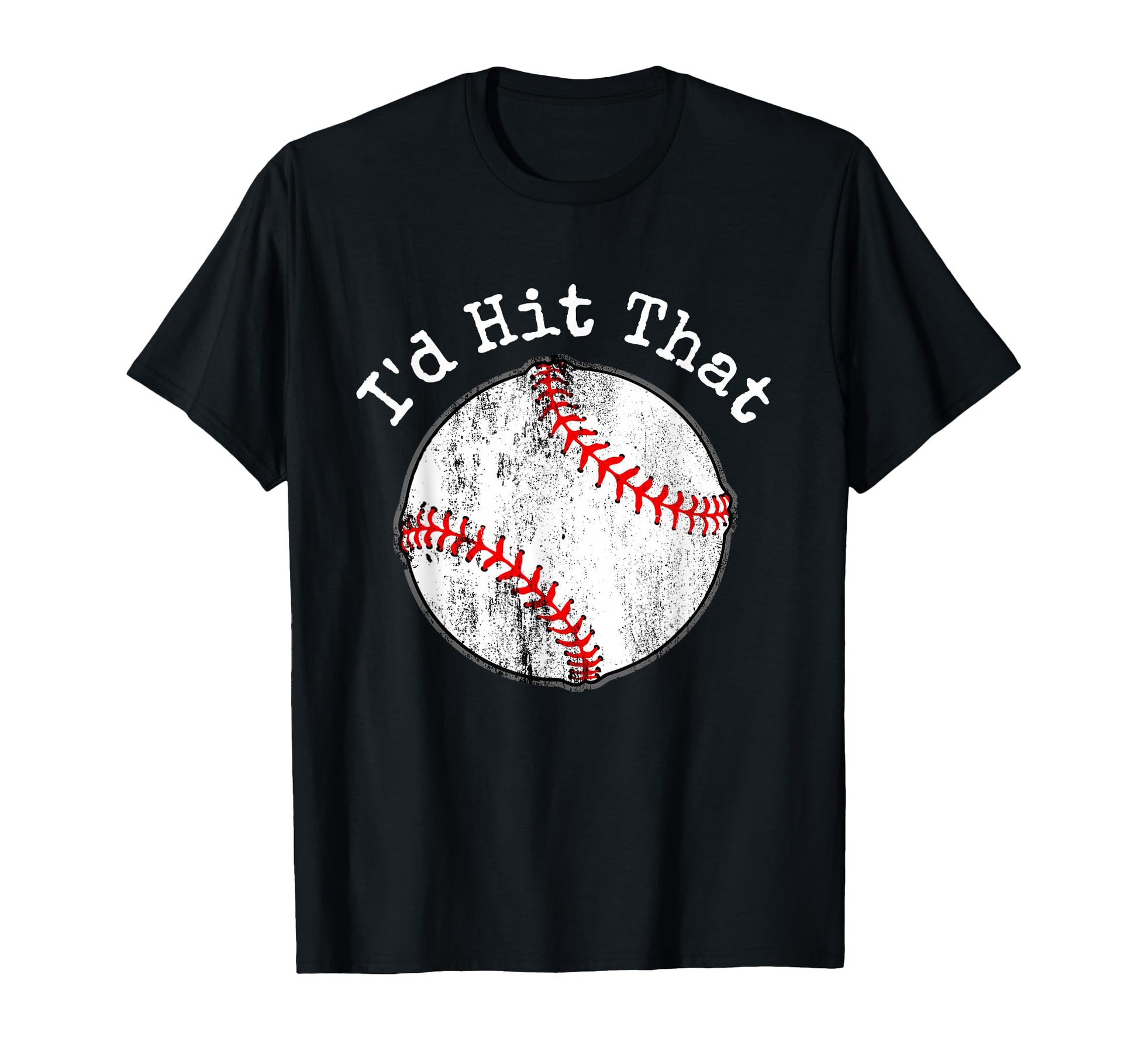 Funny Baseball Id Hit That Batting T-Shirt - Aesthetic Graphic Men Women - T-Shirt, Sweatshirt, Hoodie