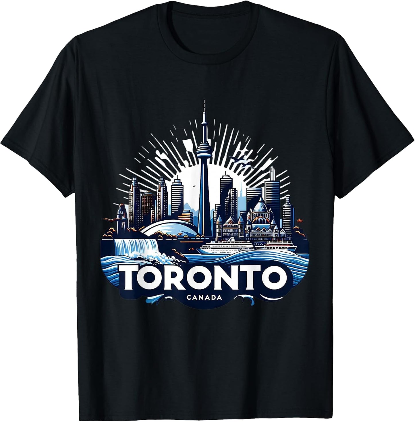 TORONTO CANADA MERCH - Adult & Kids T-Shirts, Sweatshirts & Hoodies apparel design preview 1