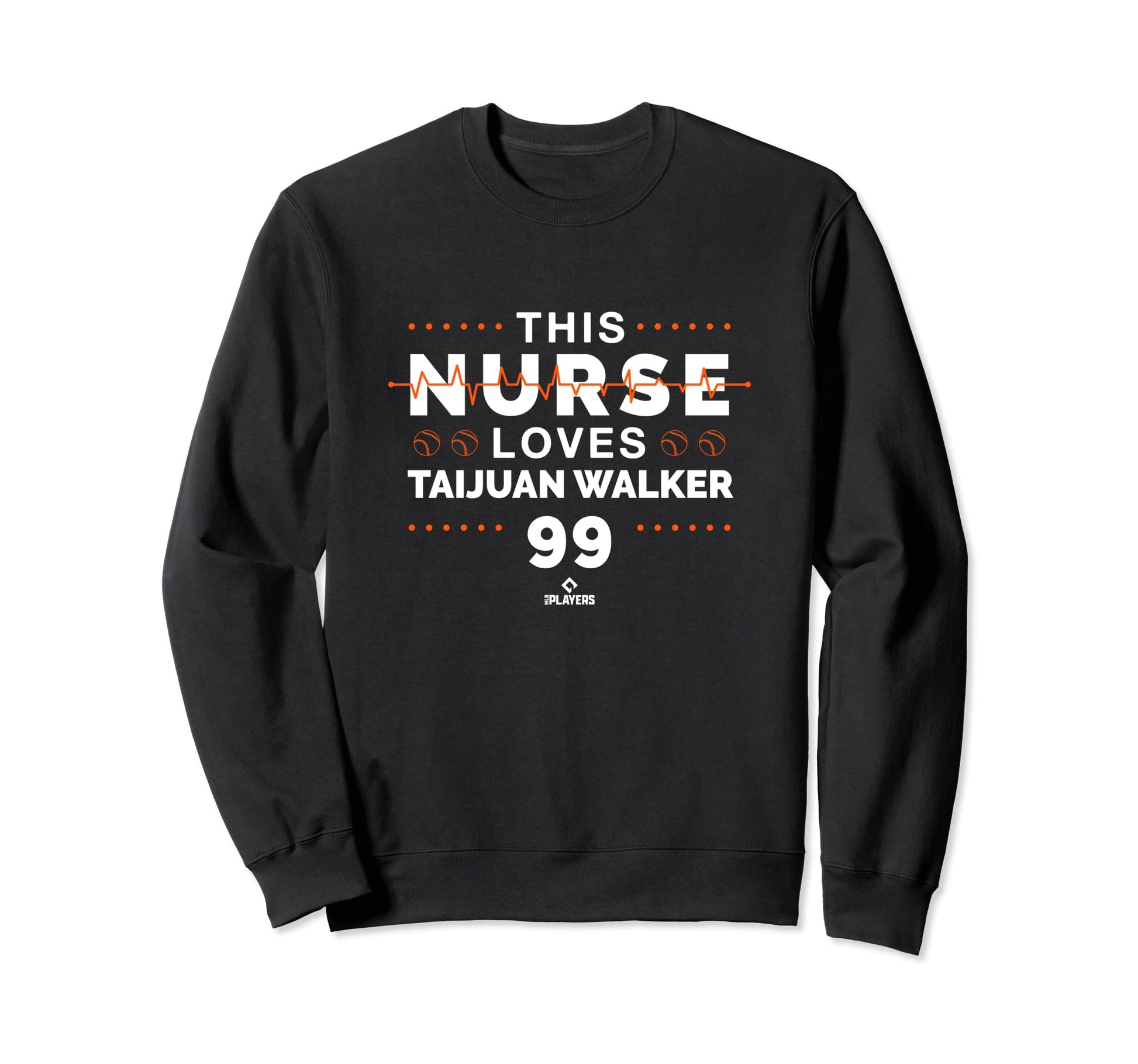 This Nurse Loves Taijuan Walker New Sweatshirt - Minimalist Print Unisex - T-Shirt, Sweatshirt, Hoodie