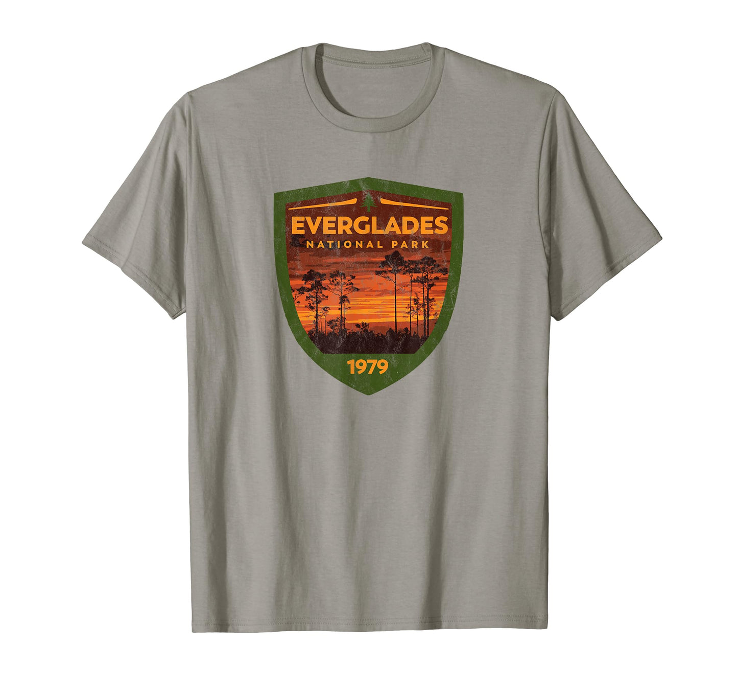 Everglades National Park Badge T-Shirt - Aesthetic Graphic Unisex - T-Shirt, Sweatshirt, Hoodie