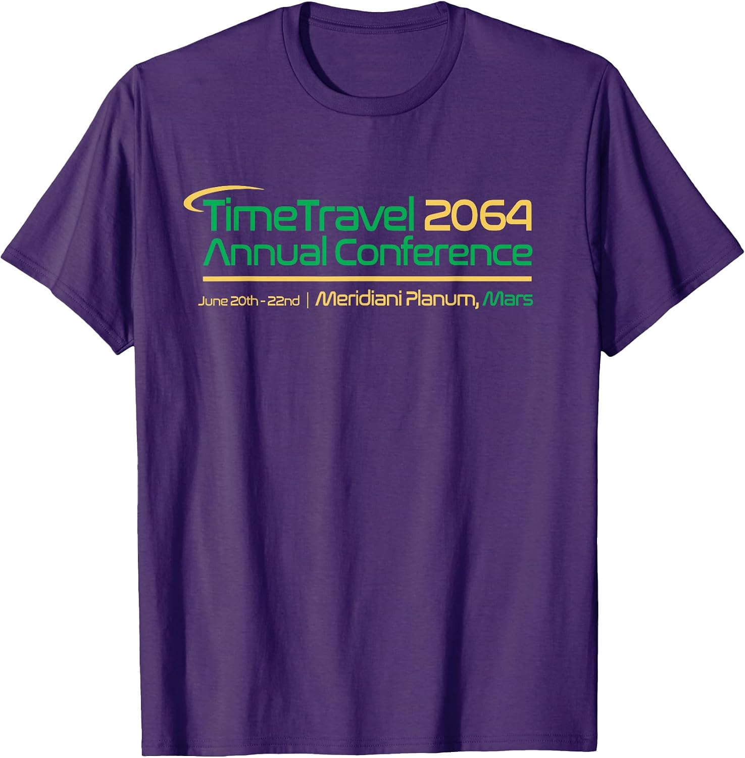 Time Travel 2064 - Adult & Kids T-Shirts, Sweatshirts & Hoodies apparel design preview 1