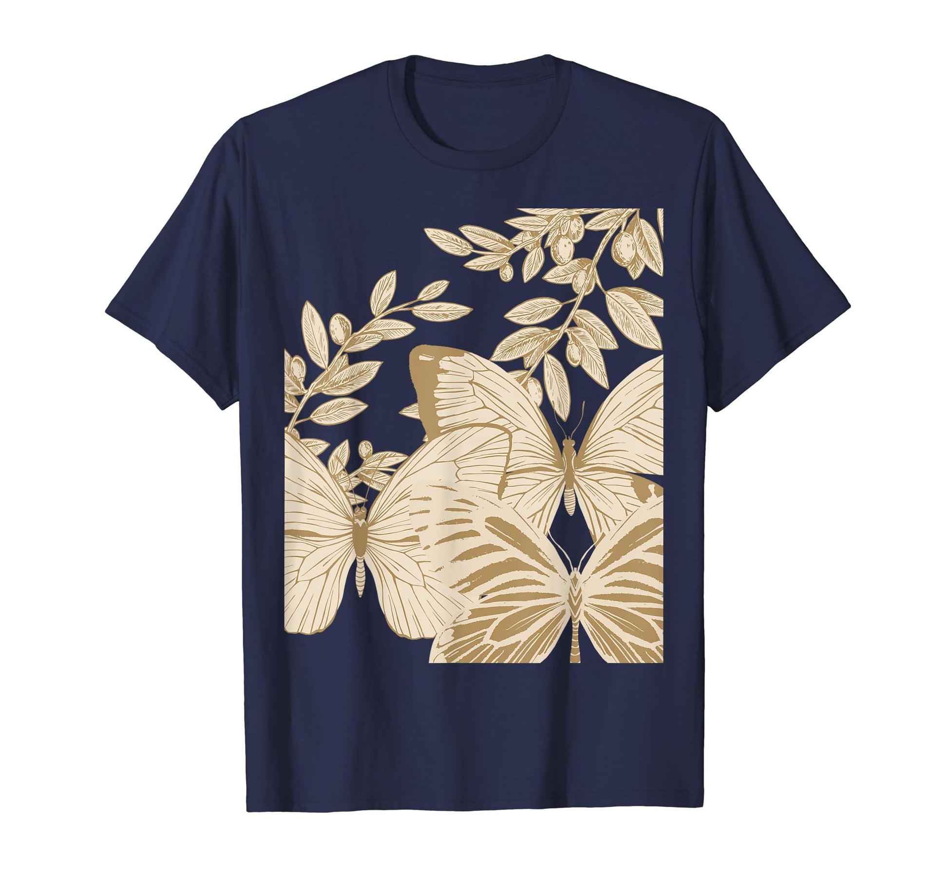 Butterfly Butterflies Fairycore Dark T-Shirt - Trendy Graphic Men Women - T-Shirt, Sweatshirt, Hoodie