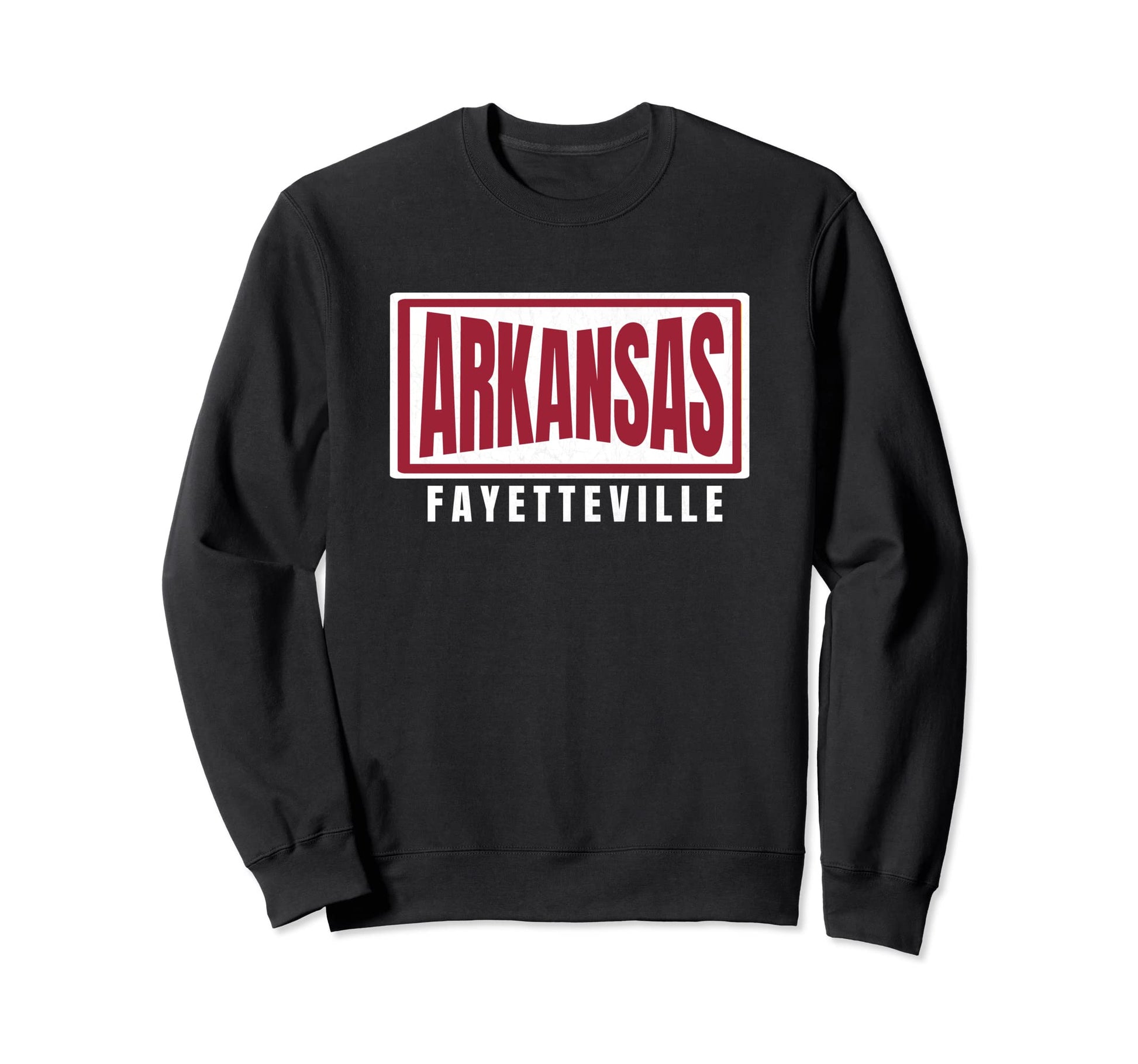 Fayetteville Red White Striped Sweatshirt - Novelty Apparel Unisex - T-Shirt, Sweatshirt, Hoodie