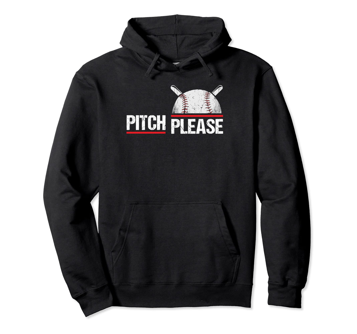 Funny Pitch Please Baseball Player And Hoodie - Custom Art Print Men Women - T-Shirt, Sweatshirt, Hoodie