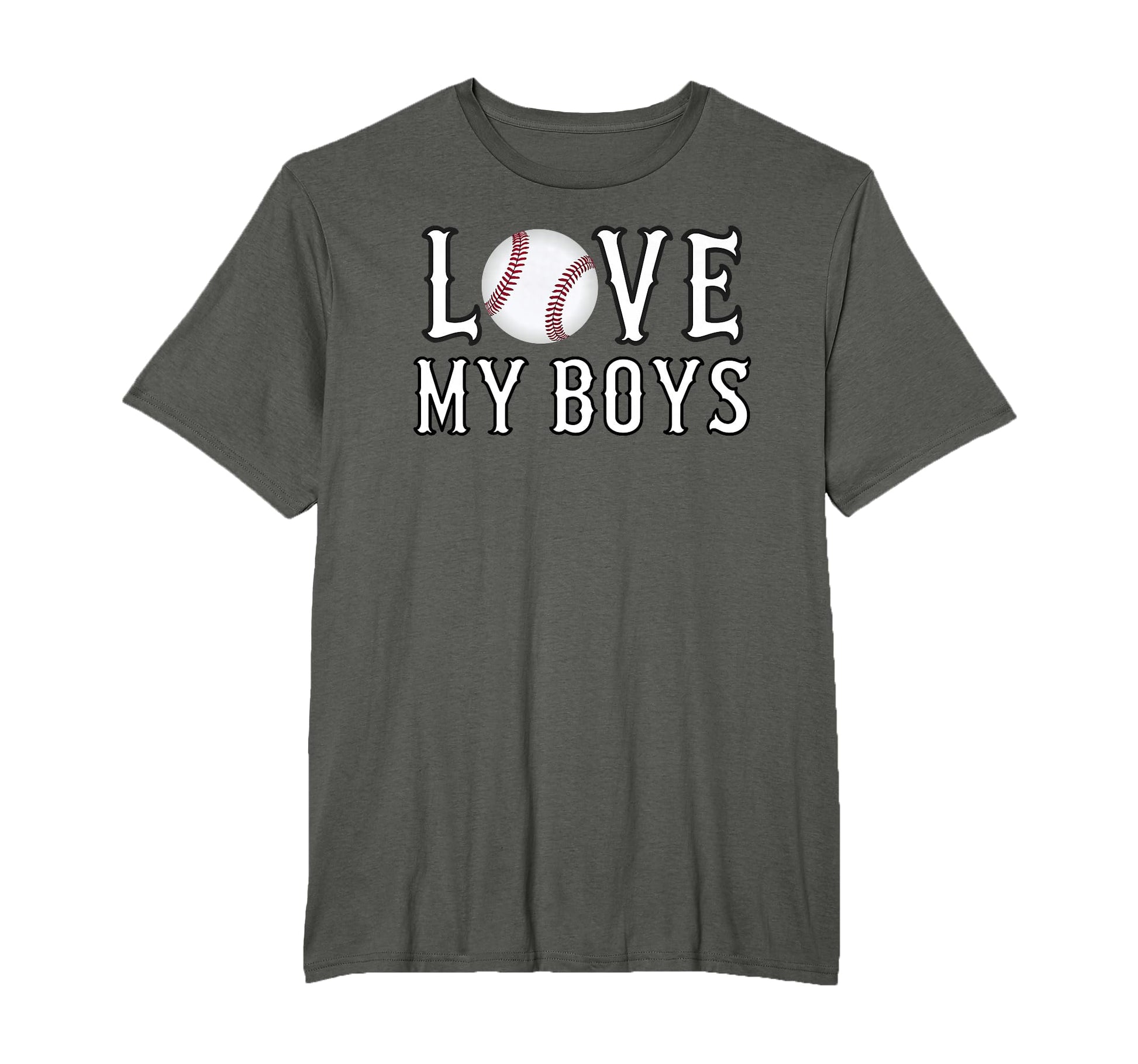 Baseball Mom I Love My Baseball Moms T-Shirt - Streetwear Style Men Women - T-Shirt, Sweatshirt, Hoodie