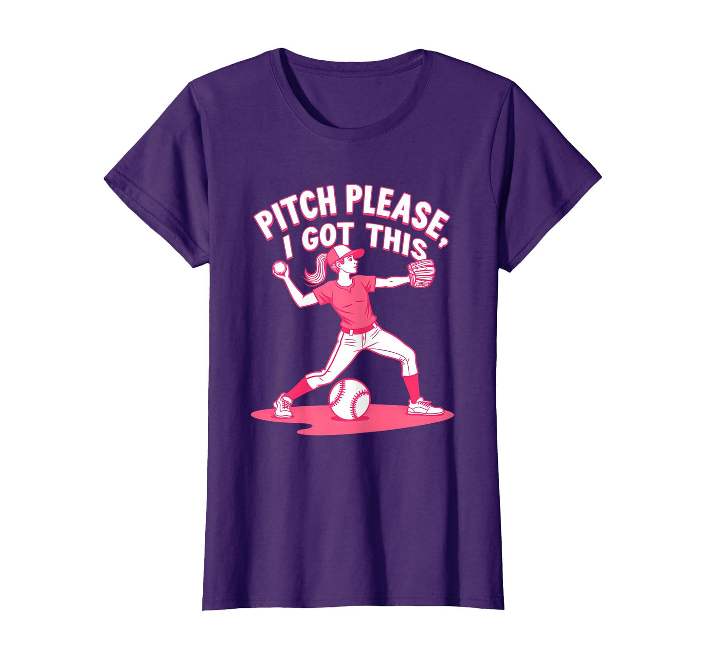 Pitch Please I Got This Softball T-Shirt - Streetwear Style Men Women - T-Shirt, Sweatshirt, Hoodie