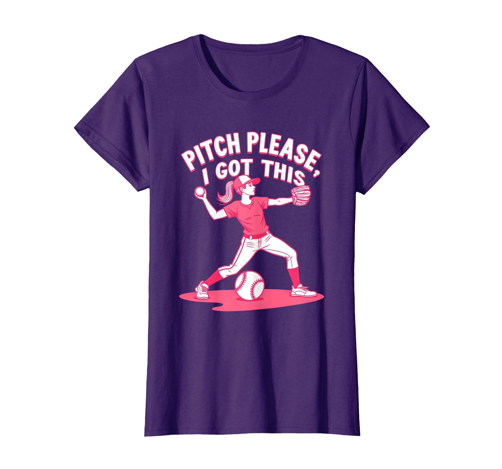 Pitch Please I Got This Softball T-Shirt - Streetwear Style Men Women - T-Shirt, Sweatshirt, Hoodie