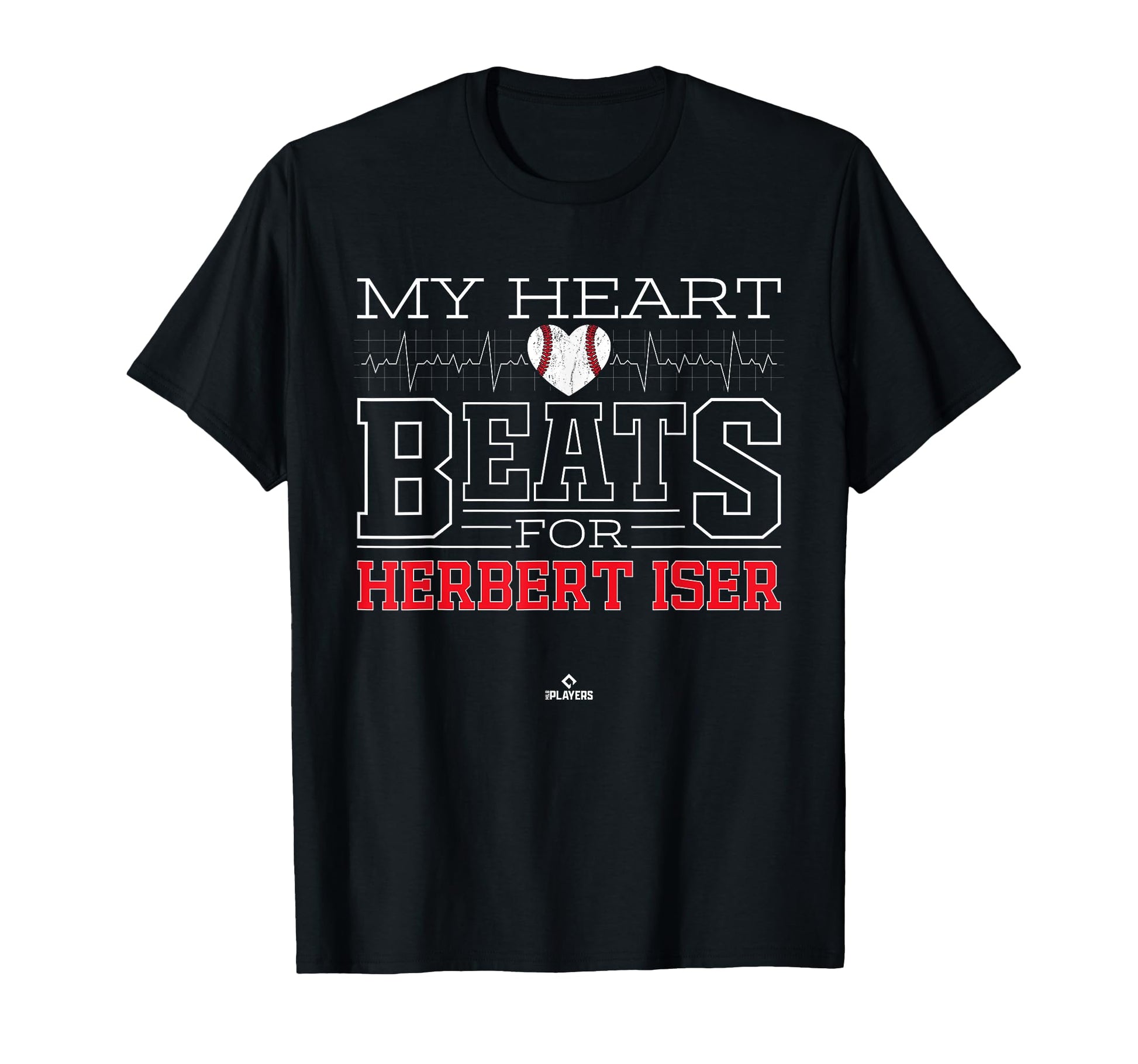 My Heart Beats Herbert Iser T-Shirt - Casual Everyday Wear for Adults - T-Shirt, Sweatshirt, Hoodie