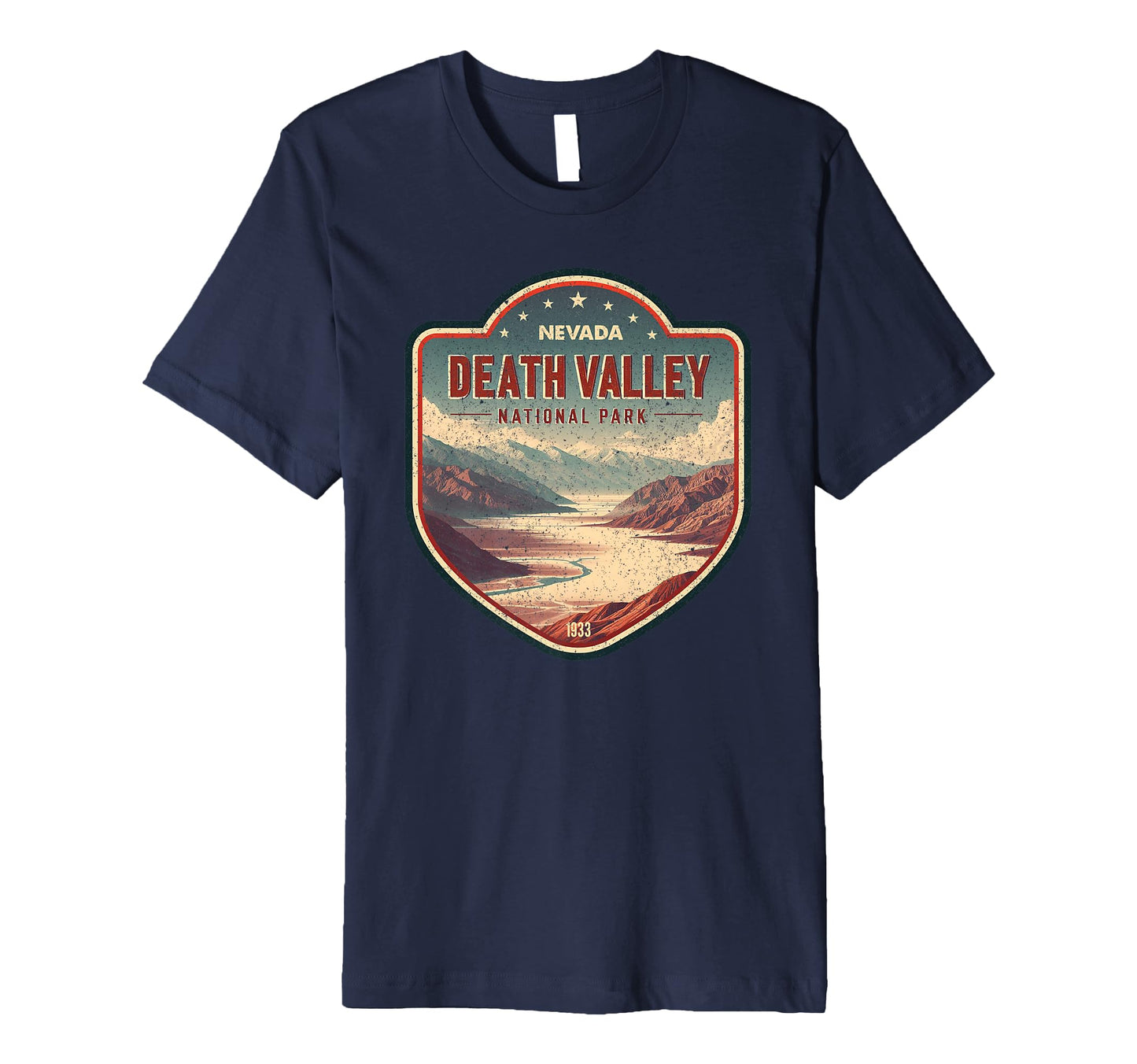 Death Valley National Park Badge T-Shirt - Minimalist Print for Adults - T-Shirt, Sweatshirt, Hoodie