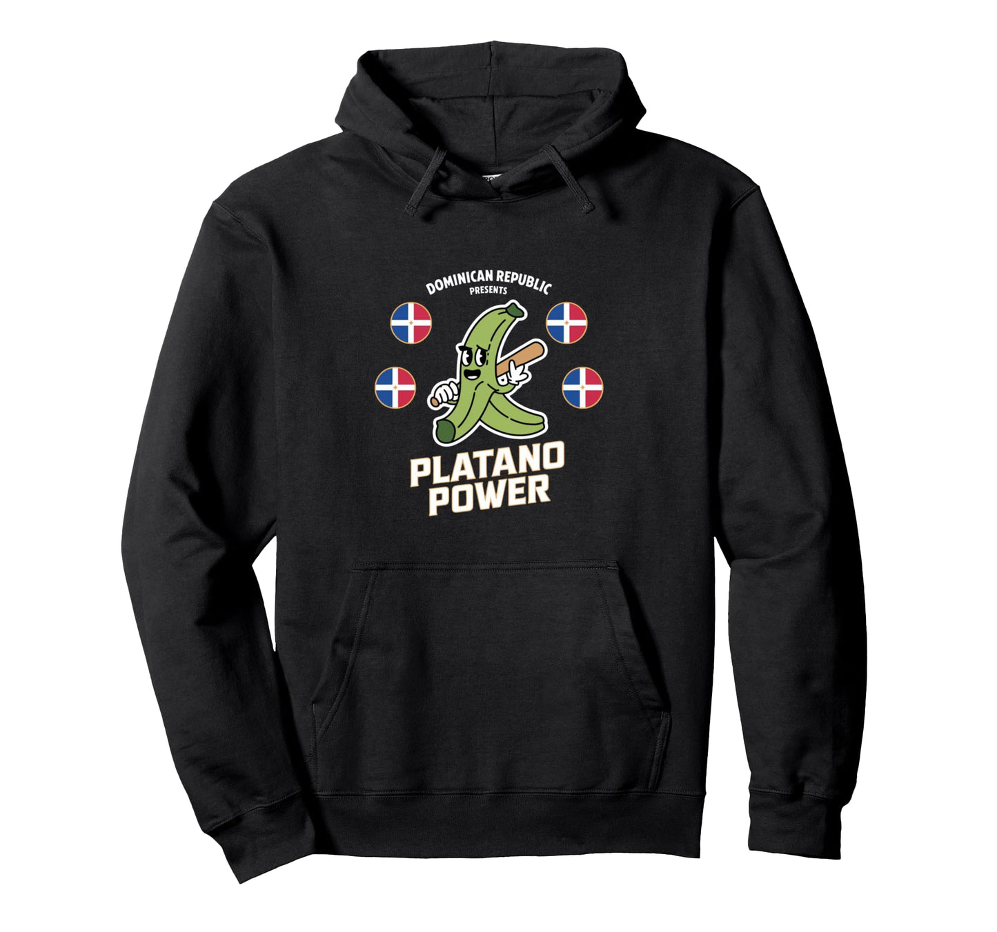 Dominican Republic Platano Power Hoodie - Casual Everyday Wear for Adults - T-Shirt, Sweatshirt, Hoodie