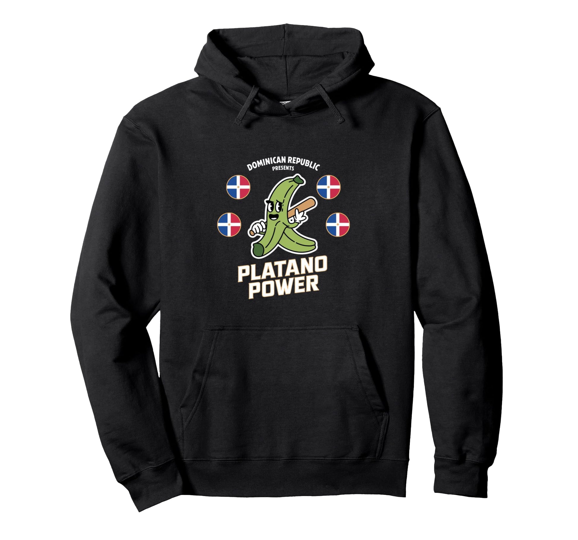 Dominican Republic Platano Power Hoodie - Casual Everyday Wear for Adults - T-Shirt, Sweatshirt, Hoodie
