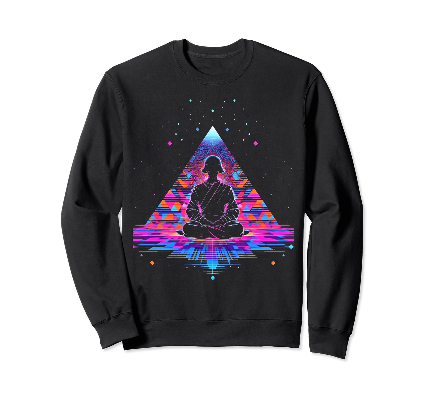 Synthwave Astronaut Cyberpunk 80S Sweatshirt - Aesthetic Graphic Men Women - T-Shirt, Sweatshirt, Hoodie